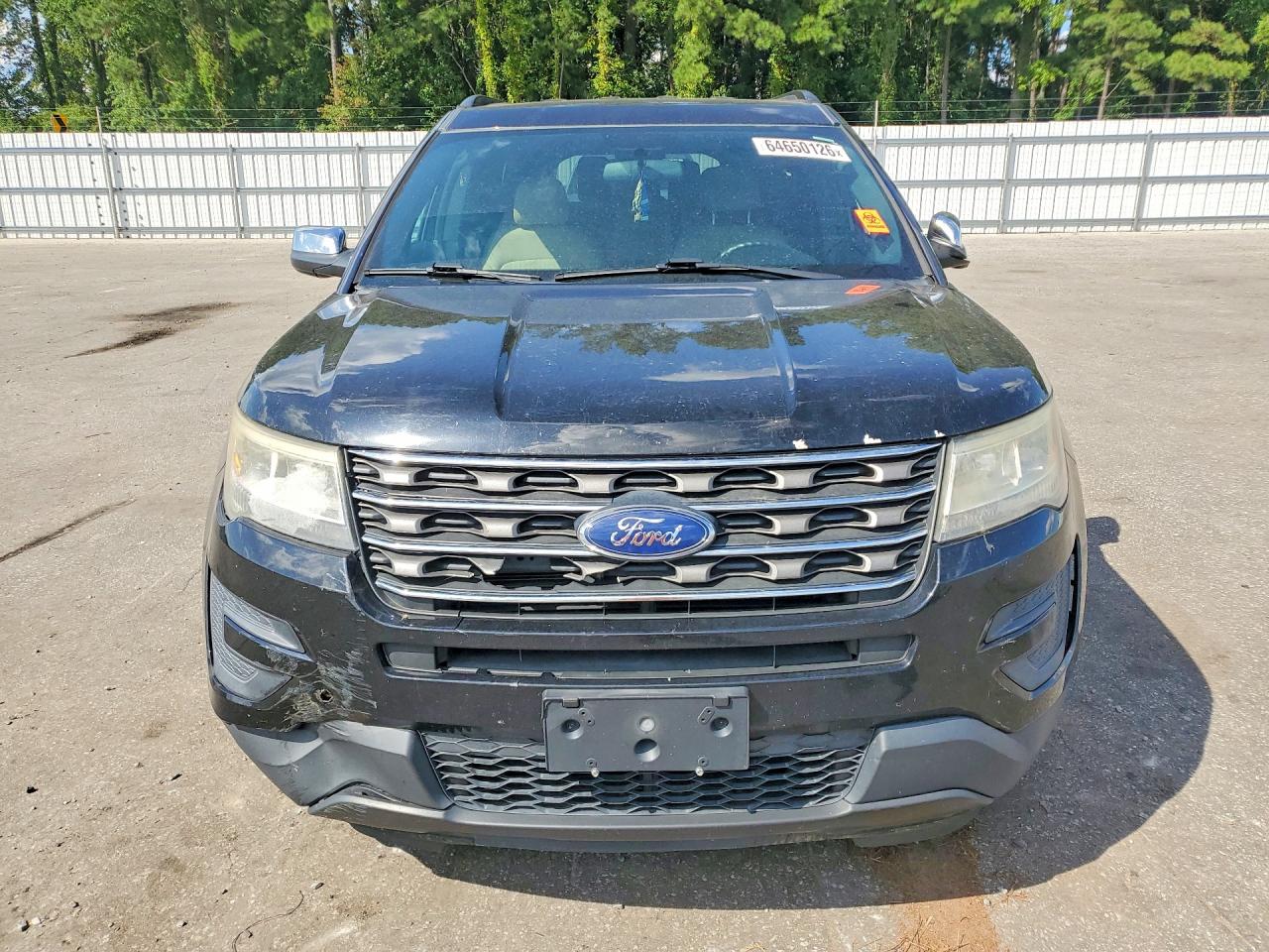 2017 Ford Explorer Black vin: 1FM5K7B8XHGC99328