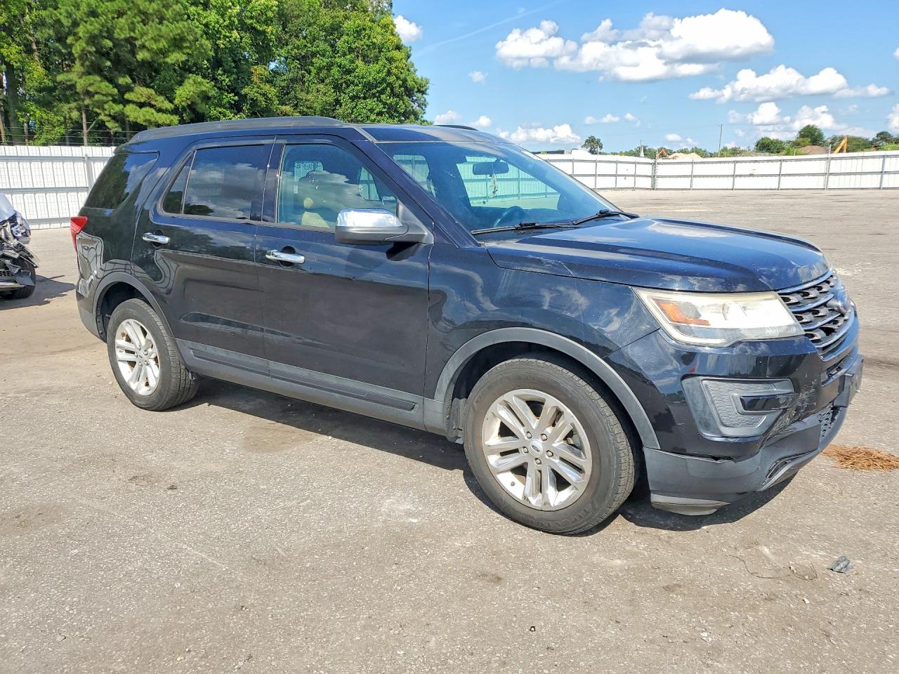 2017 Ford Explorer Black vin: 1FM5K7B8XHGC99328