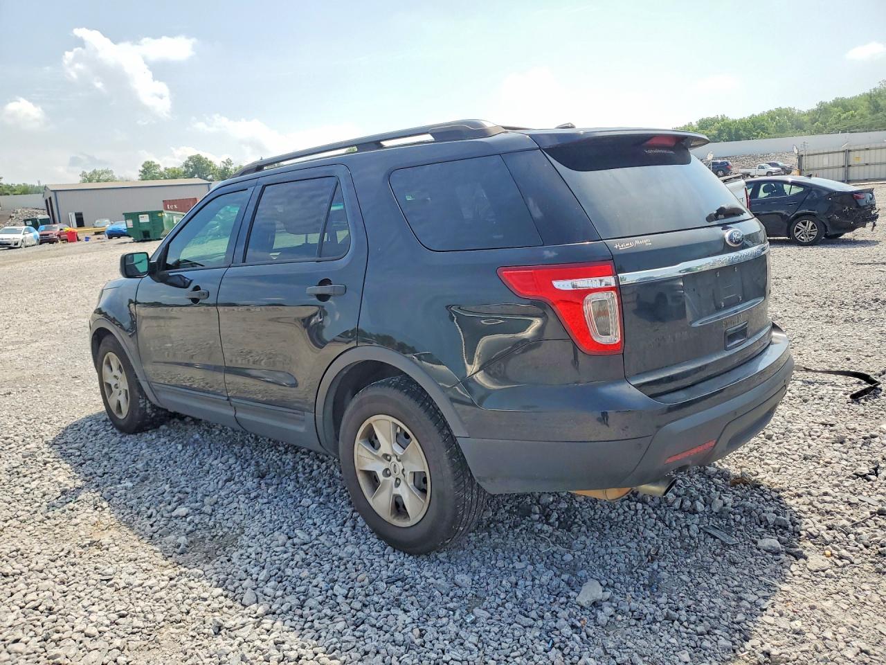 2014 Ford Explorer Black vin: 1FM5K7B90EGC59974