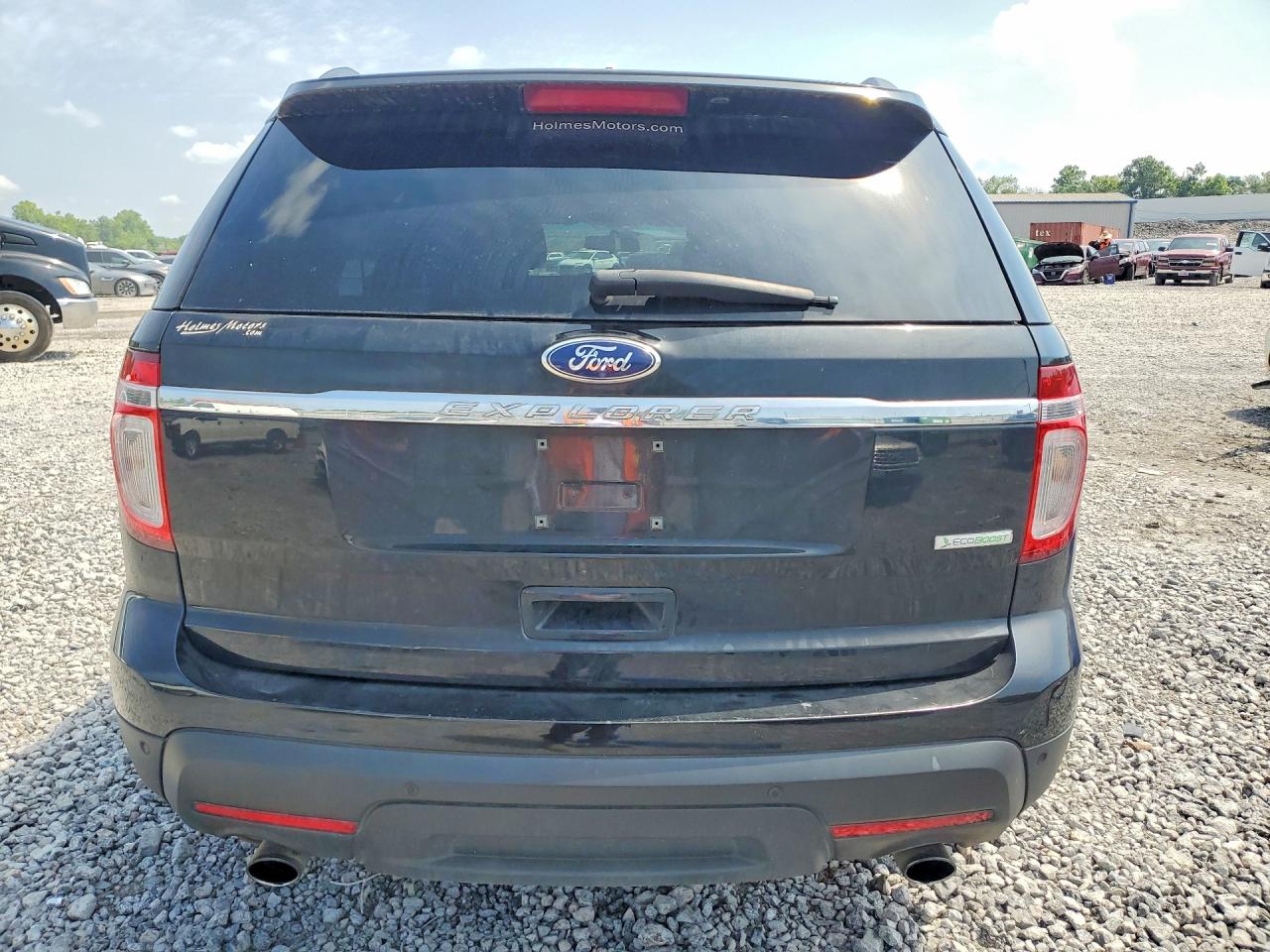 2014 Ford Explorer Black vin: 1FM5K7B90EGC59974