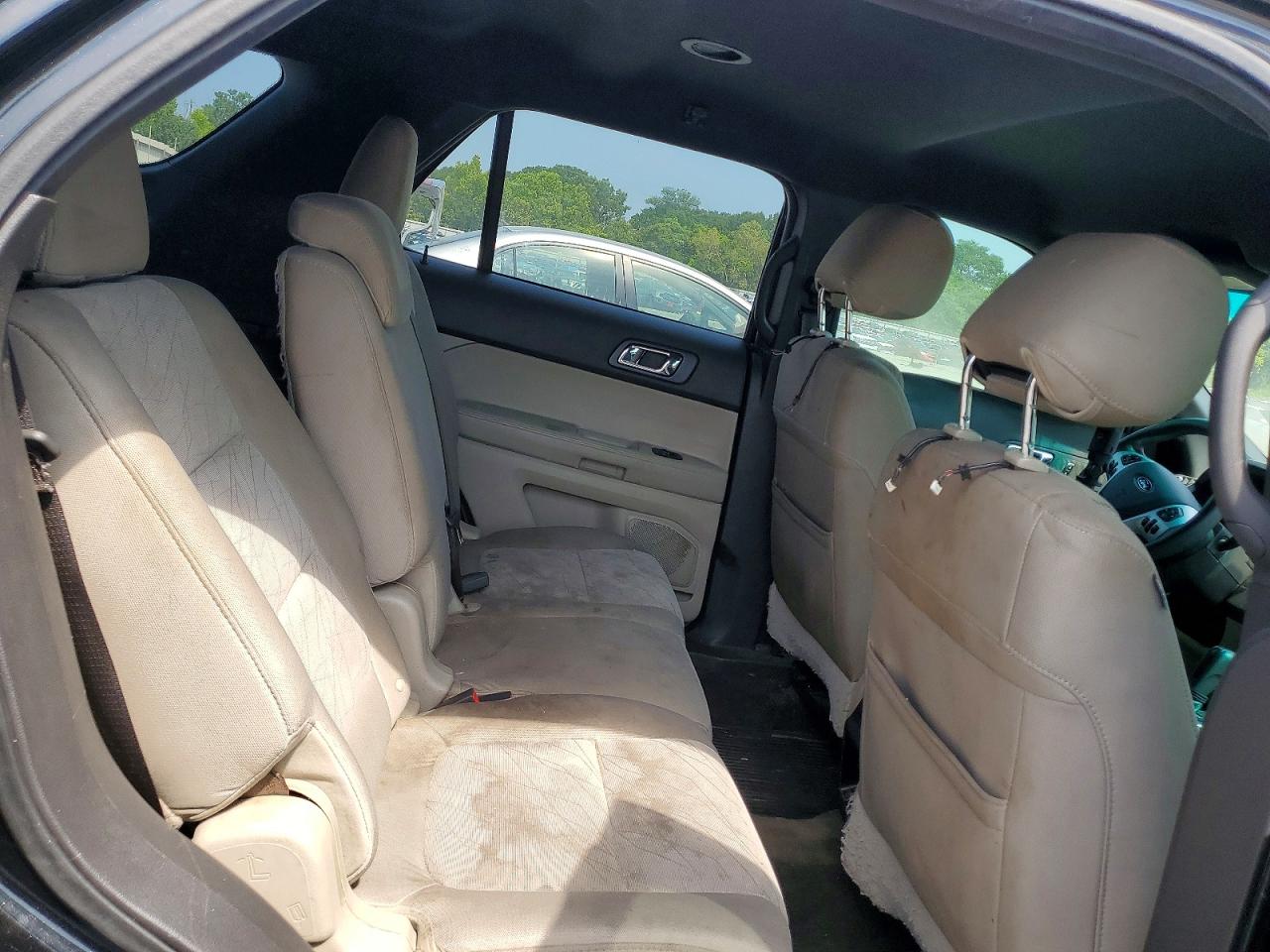 2014 Ford Explorer Black vin: 1FM5K7B90EGC59974