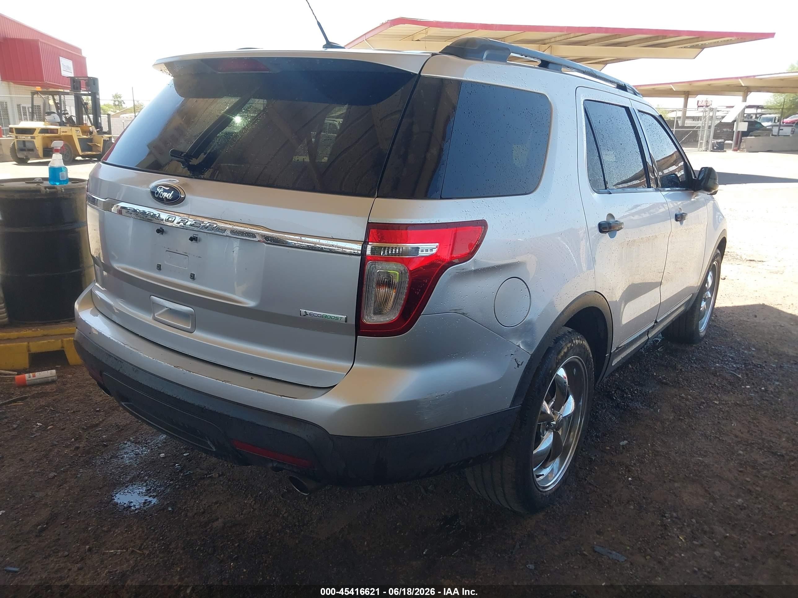 2013 Ford Explorer   Gray vin: 1FM5K7B92DGC21340