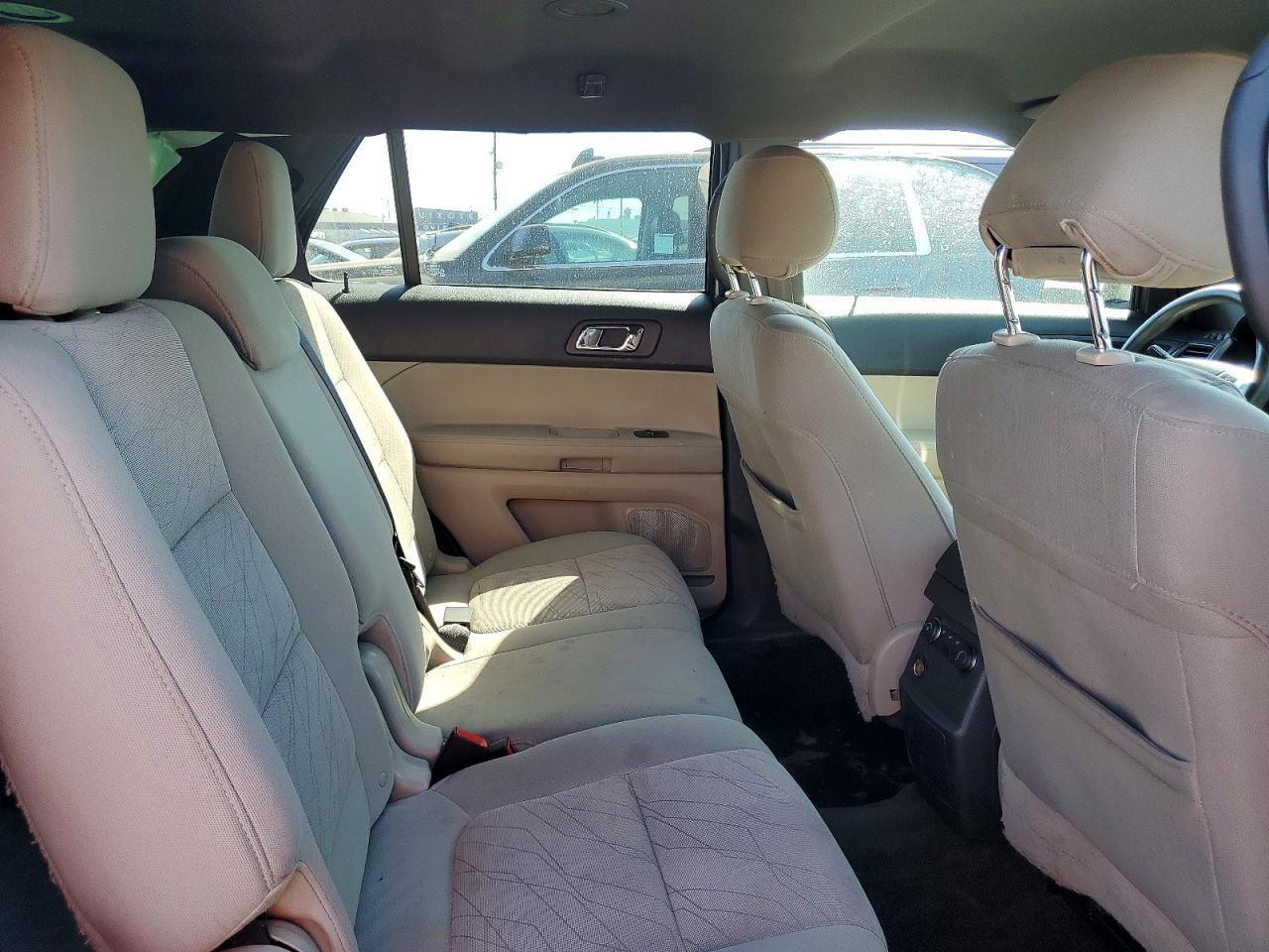 2014 Ford Explorer White vin: 1FM5K7B96EGA43952