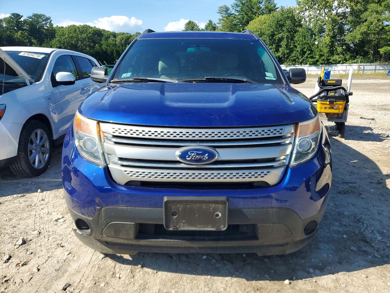 2013 Ford Explorer Blue vin: 1FM5K7B98DGC45822