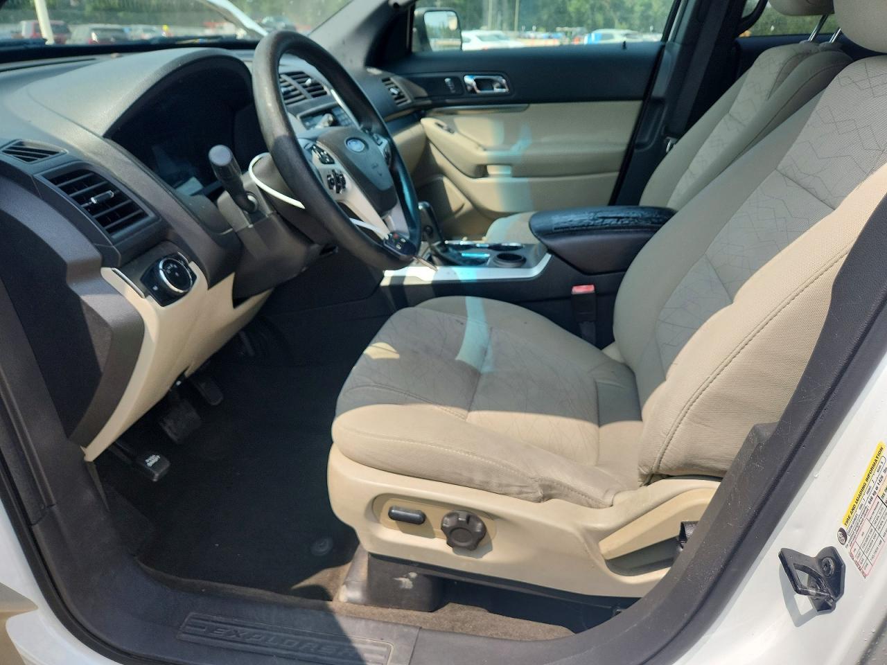 2015 Ford Explorer Белый vin: 1FM5K7B99FGB13686