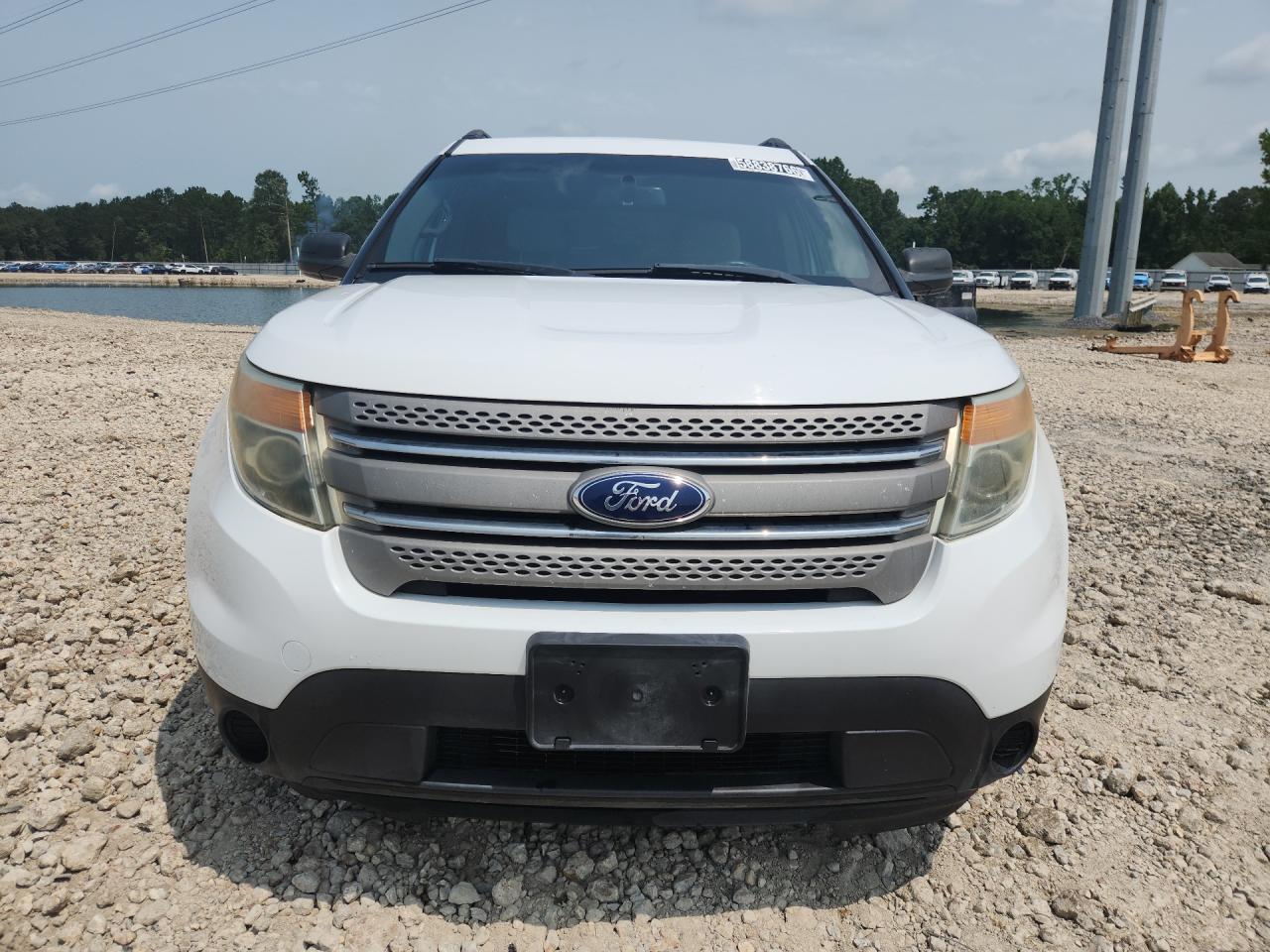 2015 Ford Explorer Белый vin: 1FM5K7B99FGB13686 Damage: Left Head Lamp, Faded, Repair Required