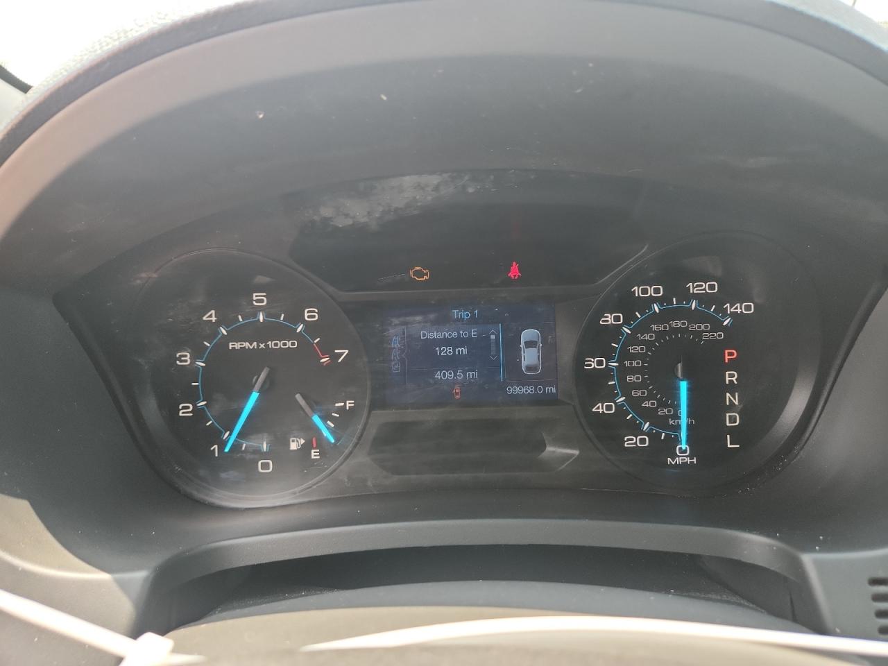 2015 Ford Explorer Белый vin: 1FM5K7B99FGB13686 Damage: Warning Light - Engine, On, Unacceptable