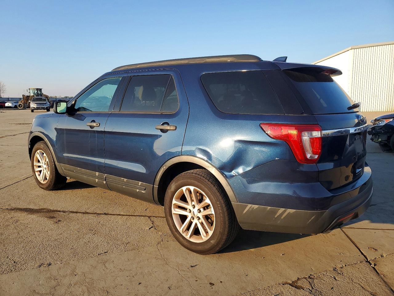 2017 Ford Explorer Blue vin: 1FM5K7BH9HGE00293