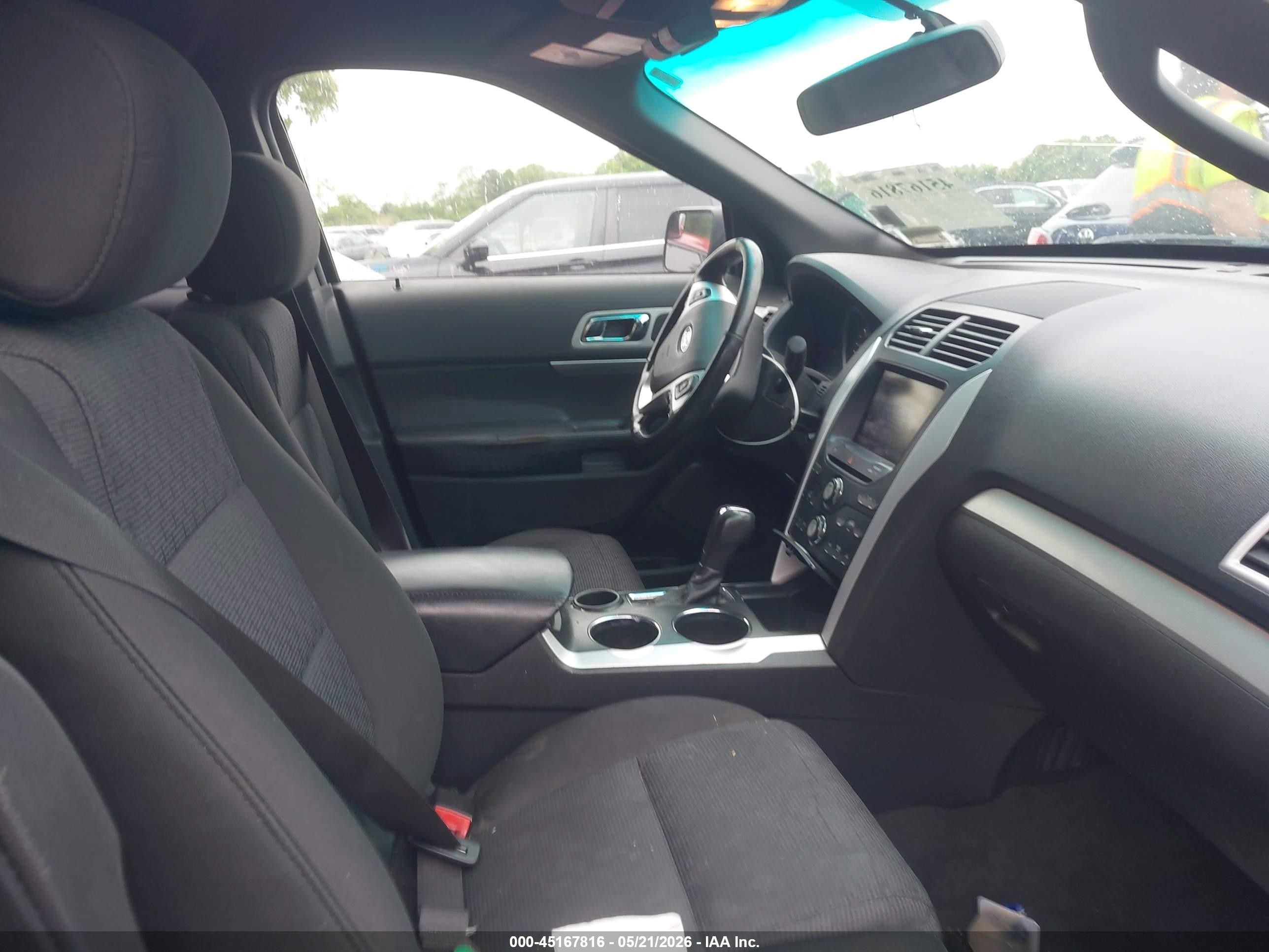 2013 Ford Explorer Xlt Blue vin: 1FM5K7D80DGA58627