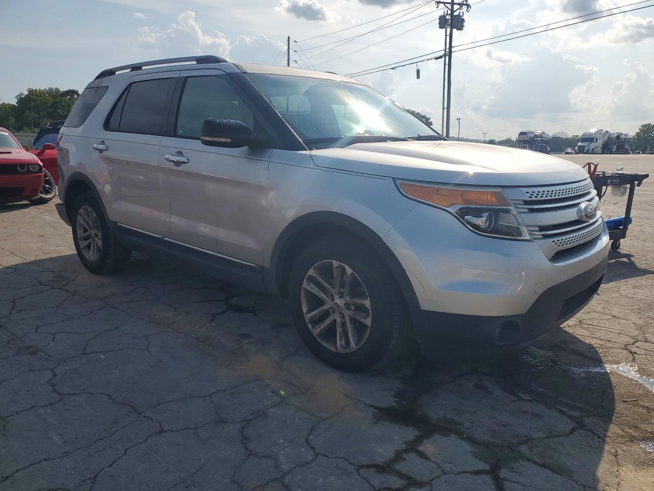 2013 Ford Explorer Xlt Silver vin: 1FM5K7D80DGA73872