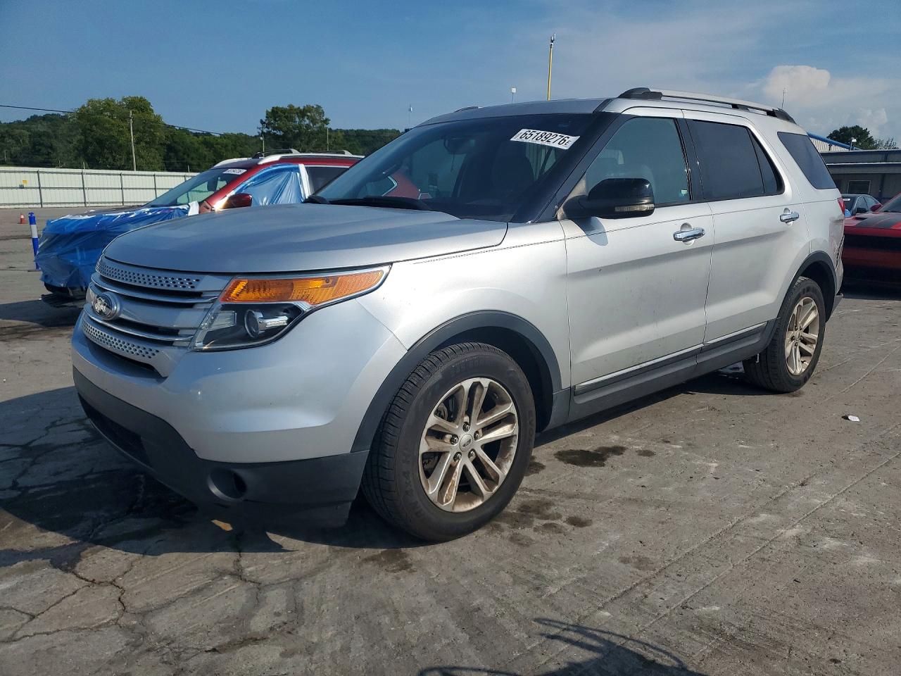 2013 Ford Explorer Xlt Silver vin: 1FM5K7D80DGA73872