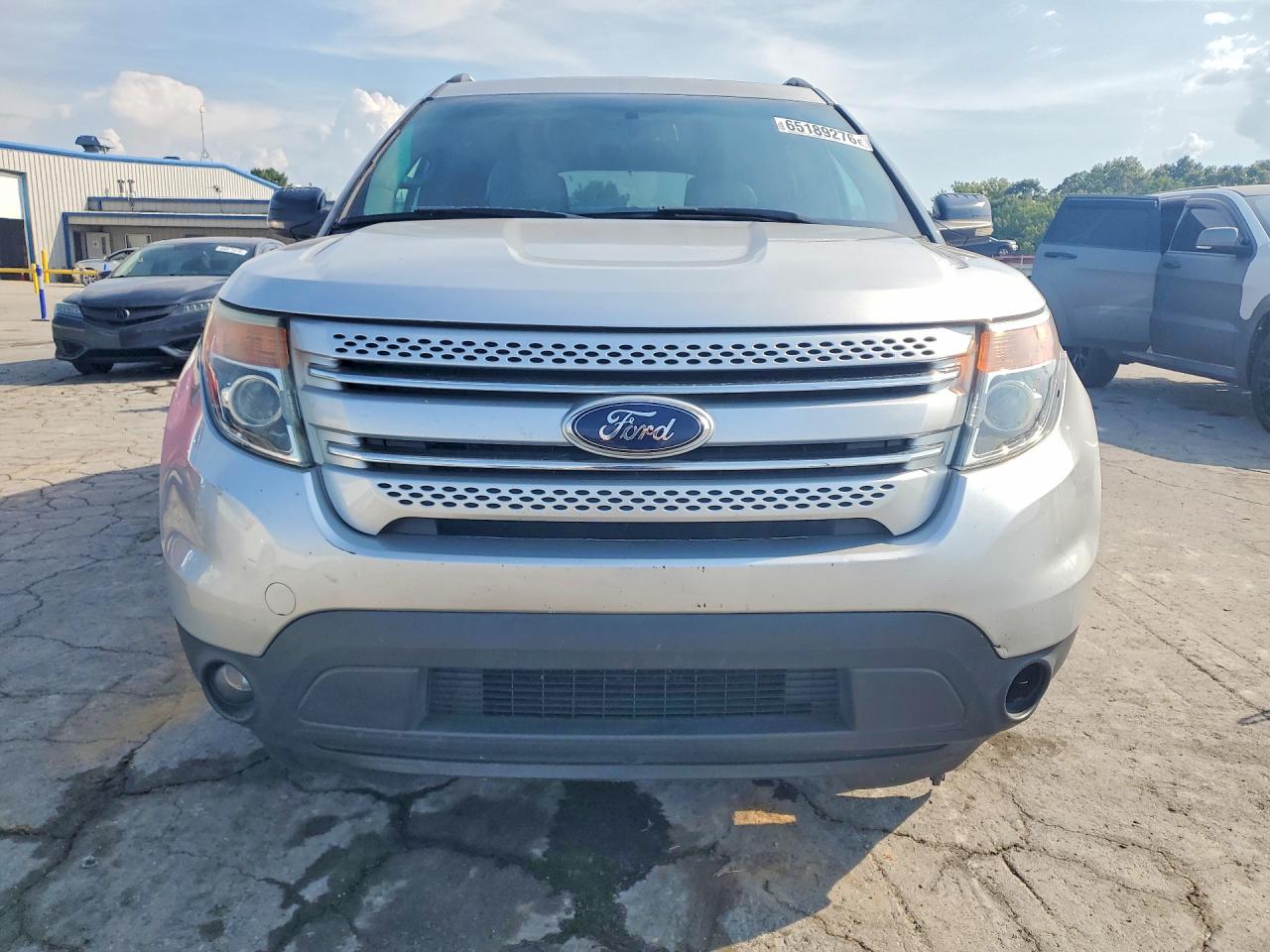 2013 Ford Explorer Xlt Silver vin: 1FM5K7D80DGA73872