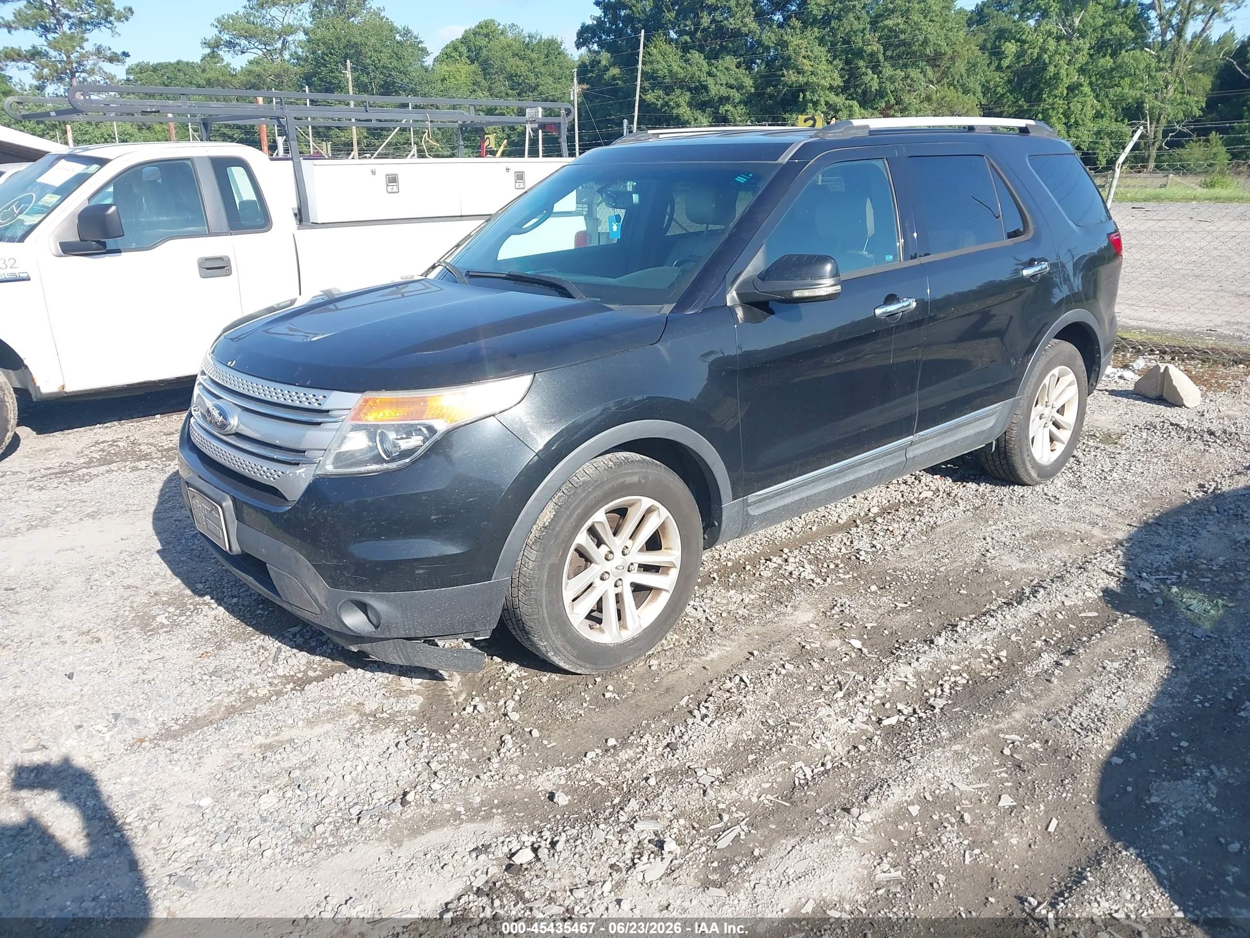 2013 Ford Explorer Xlt Black vin: 1FM5K7D80DGA78005