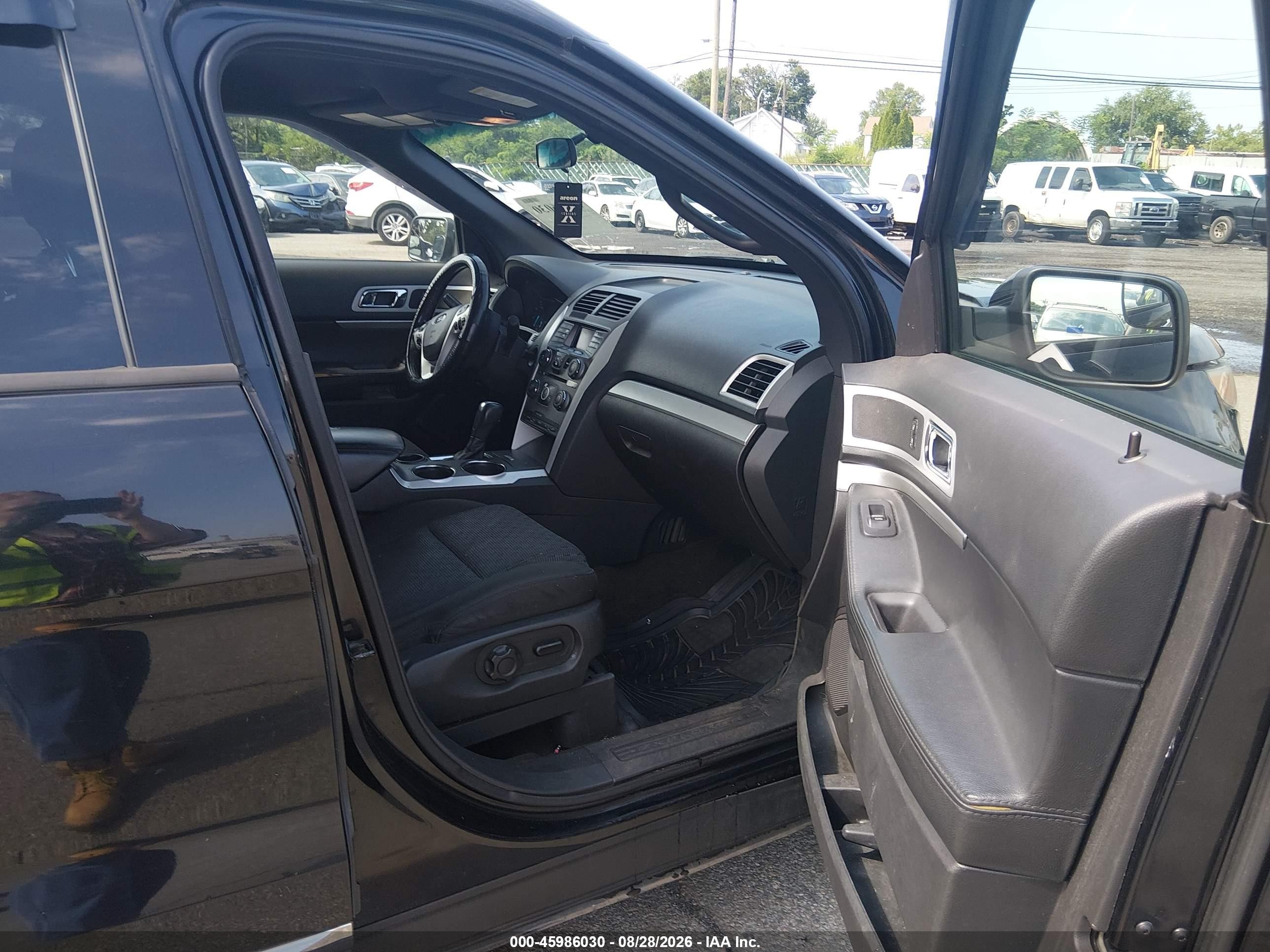 2013 Ford Explorer Xlt Black vin: 1FM5K7D80DGB42074