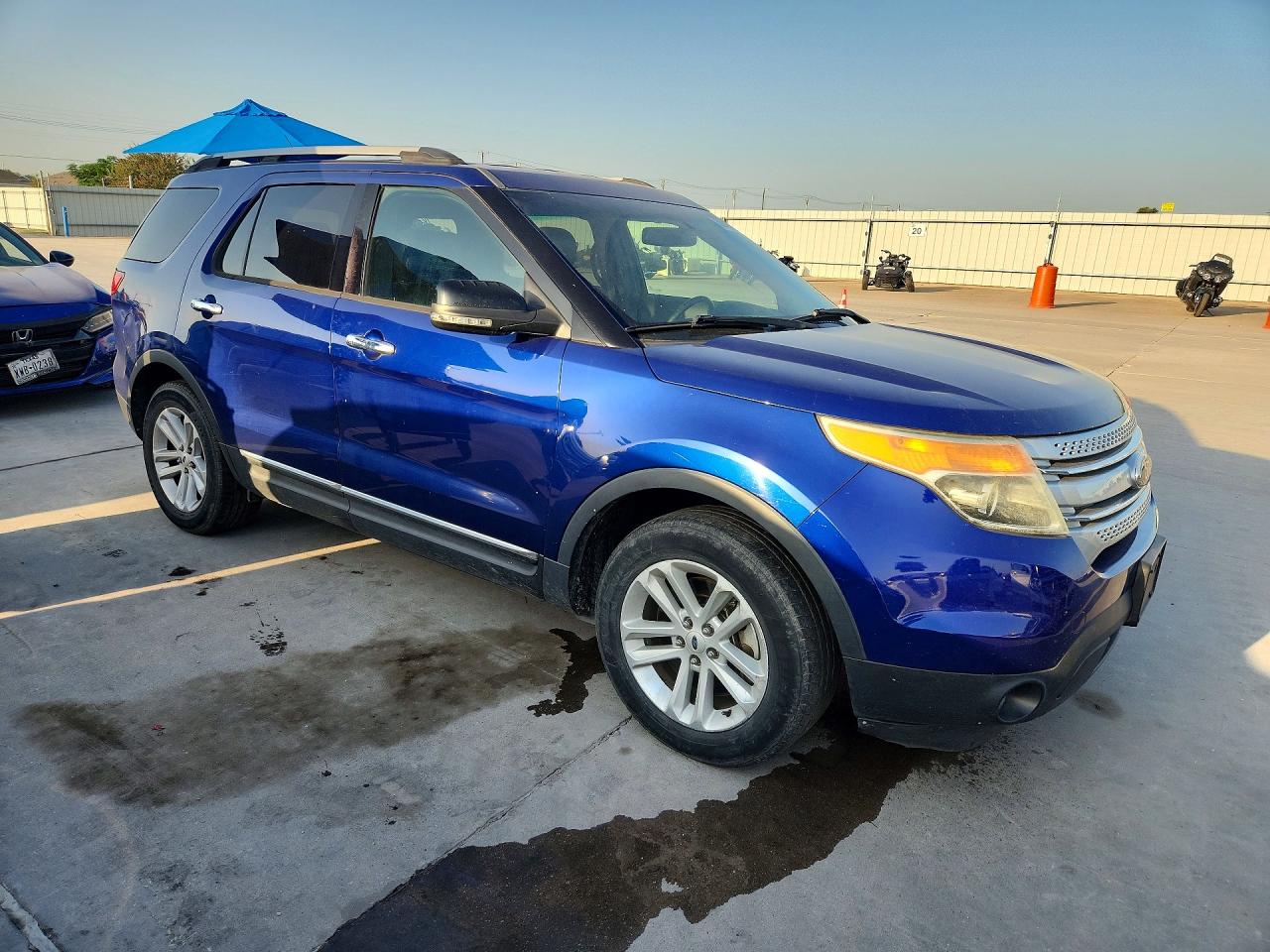 2013 Ford Explorer Xlt Синий vin: 1FM5K7D80DGB52992