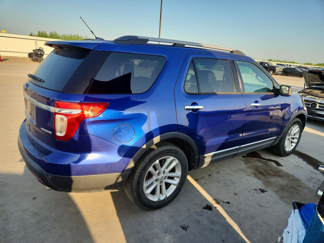 2013 Ford Explorer Xlt Синий vin: 1FM5K7D80DGB52992