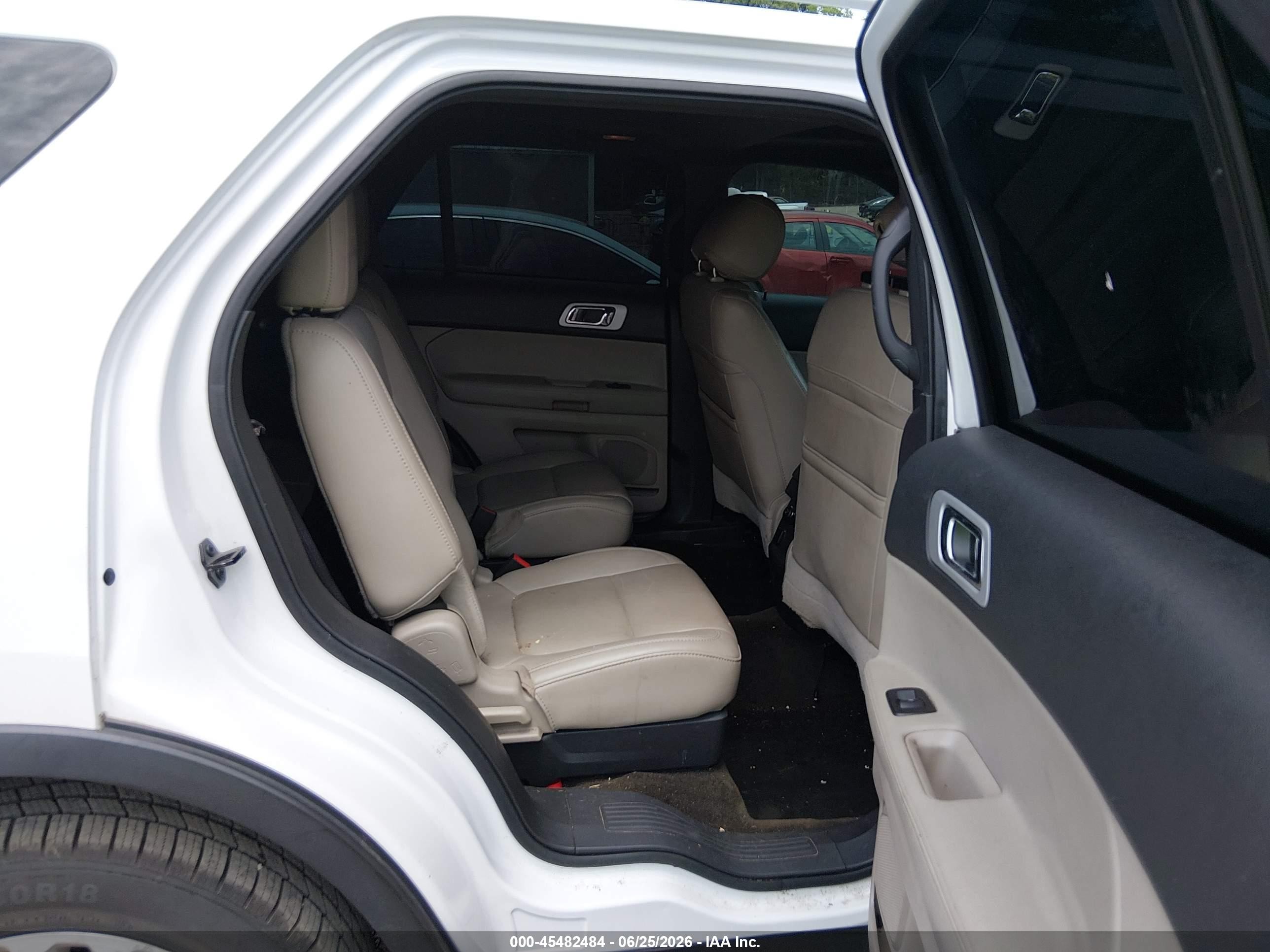 2013 Ford Explorer Xlt Белый vin: 1FM5K7D80DGB67959