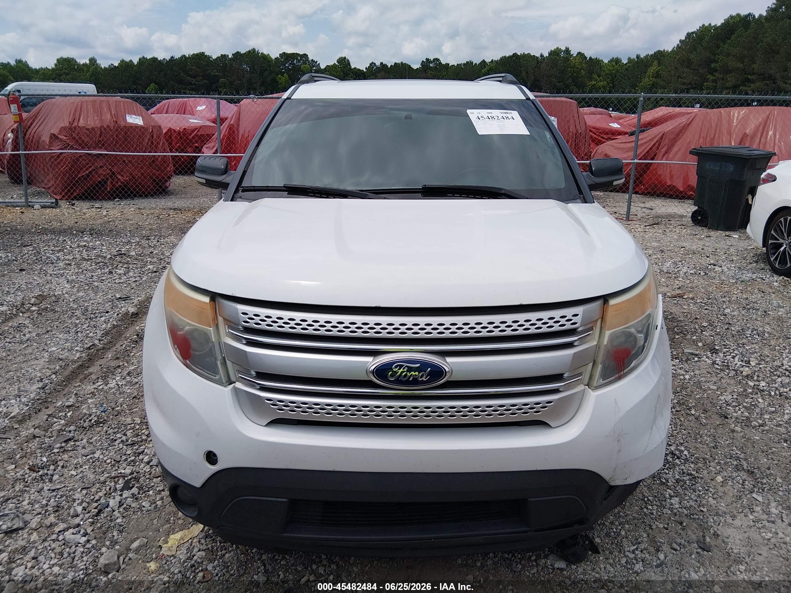 2013 Ford Explorer Xlt Белый vin: 1FM5K7D80DGB67959