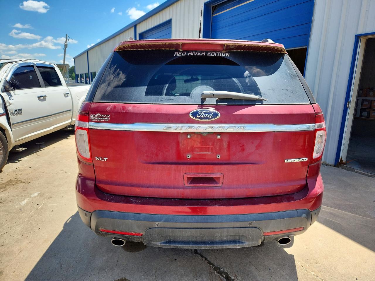 2013 Ford Explorer Xlt Red vin: 1FM5K7D80DGB97253