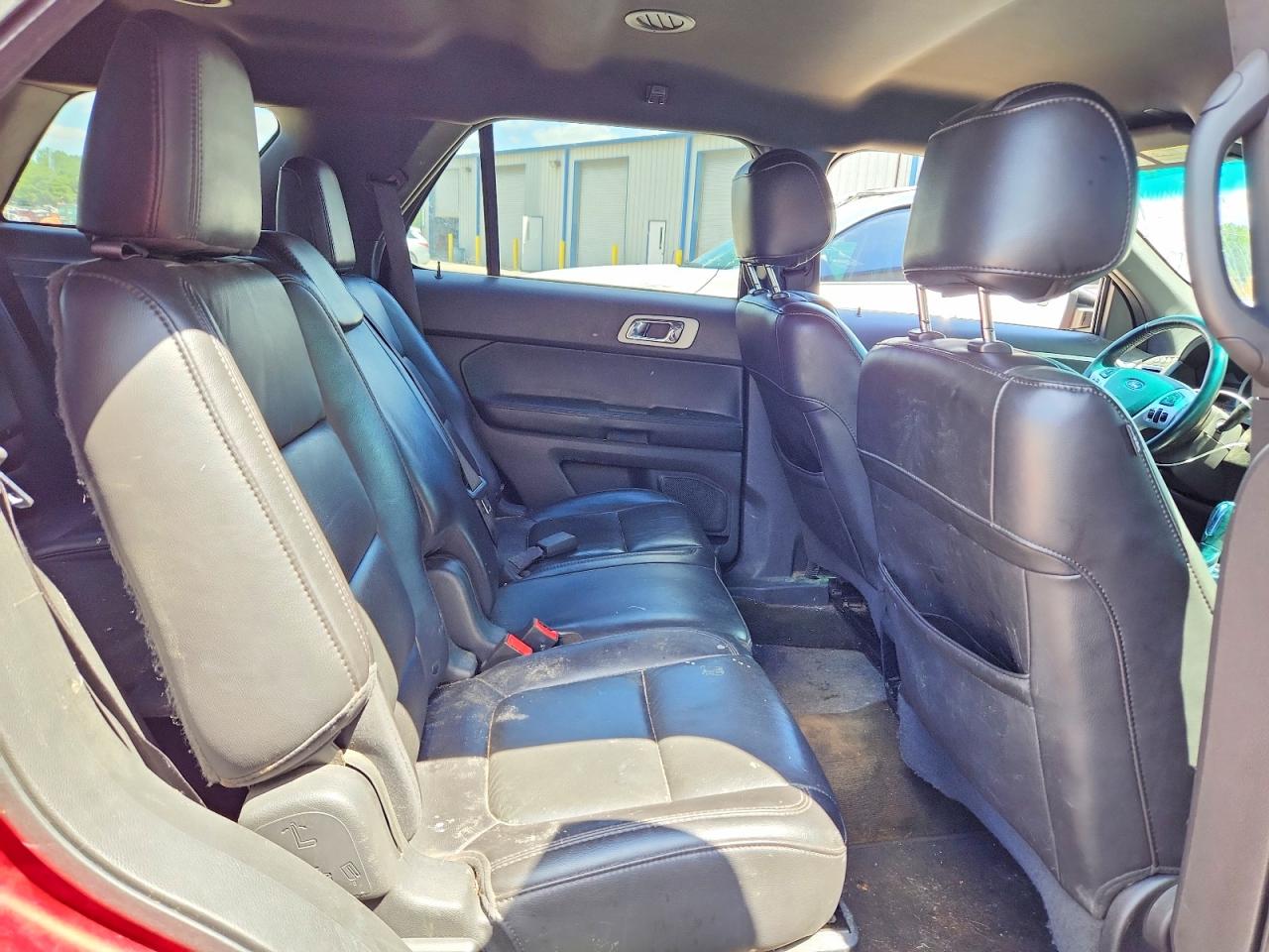 2013 Ford Explorer Xlt Red vin: 1FM5K7D80DGB97253