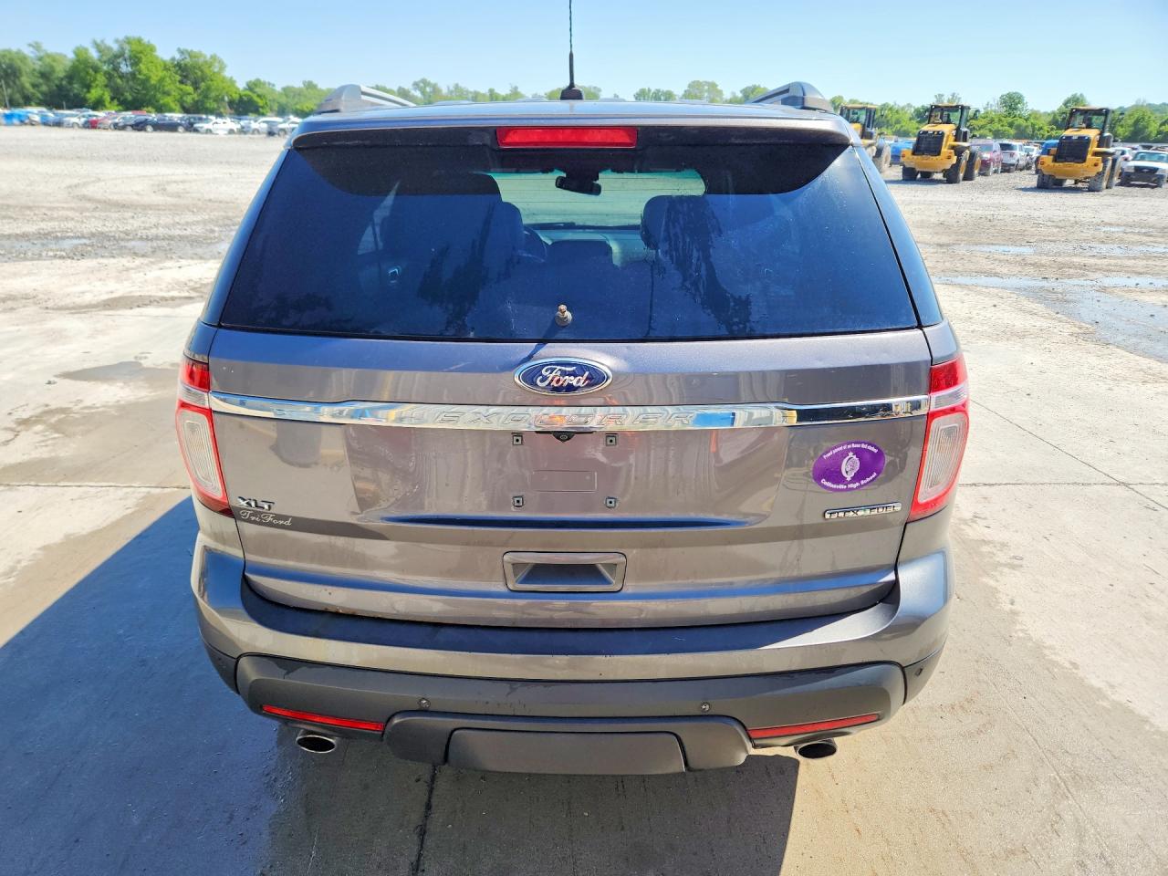 2013 Ford Explorer Xlt Gray vin: 1FM5K7D80DGB99441