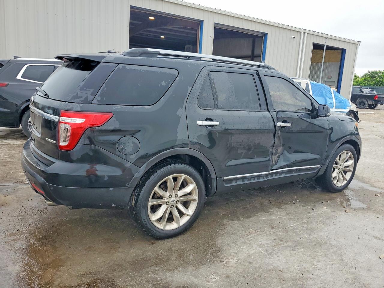 2013 Ford Explorer Xlt Black vin: 1FM5K7D80DGC43681