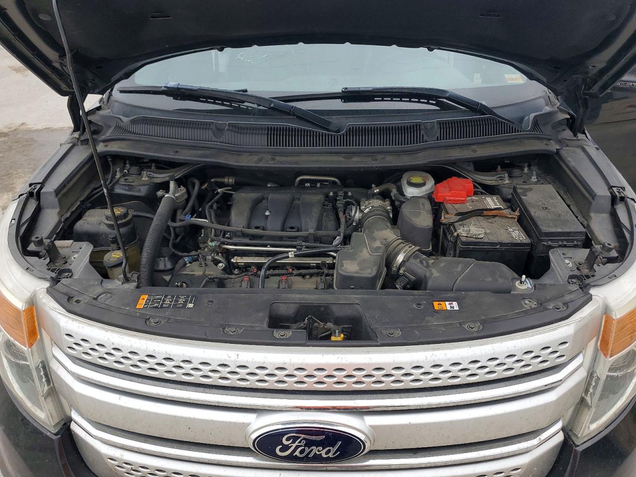 2013 Ford Explorer Xlt Black vin: 1FM5K7D80DGC43681