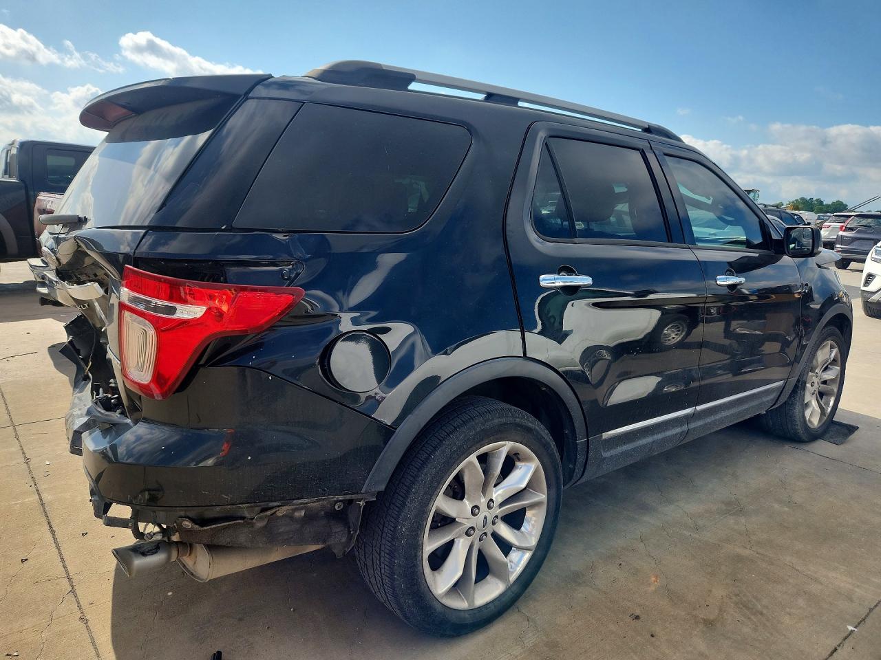 2013 Ford Explorer Xlt Black vin: 1FM5K7D80DGC79662