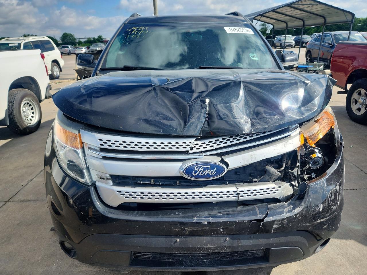 2013 Ford Explorer Xlt Black vin: 1FM5K7D80DGC79662