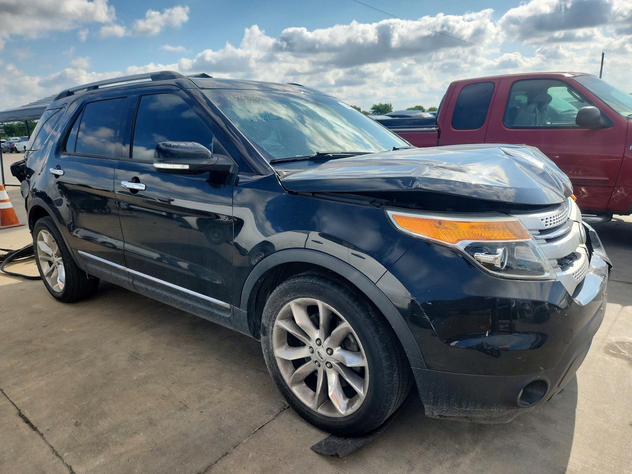 2013 Ford Explorer Xlt Black vin: 1FM5K7D80DGC79662