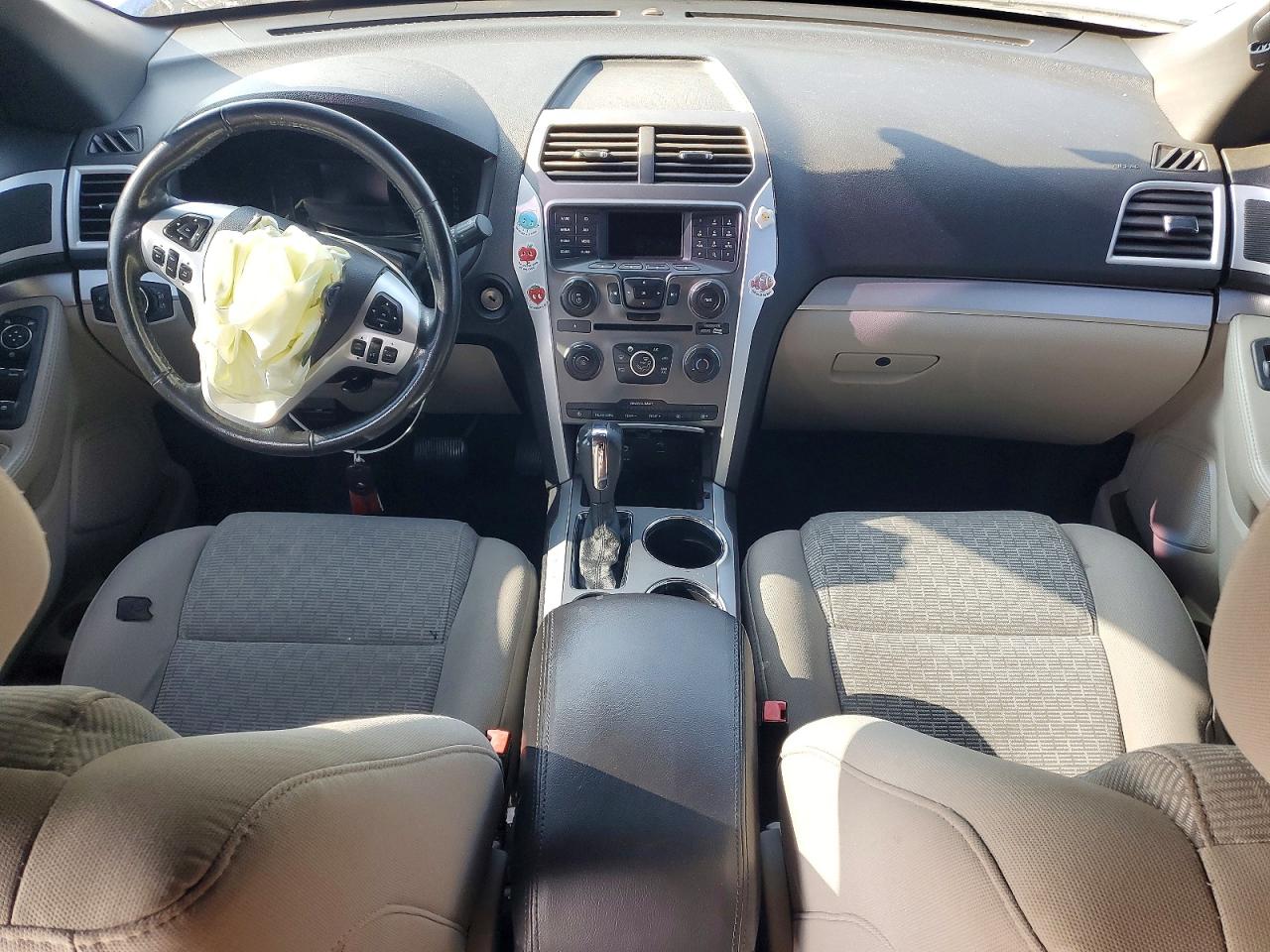 2013 Ford Explorer Xlt White vin: 1FM5K7D80DGC80164