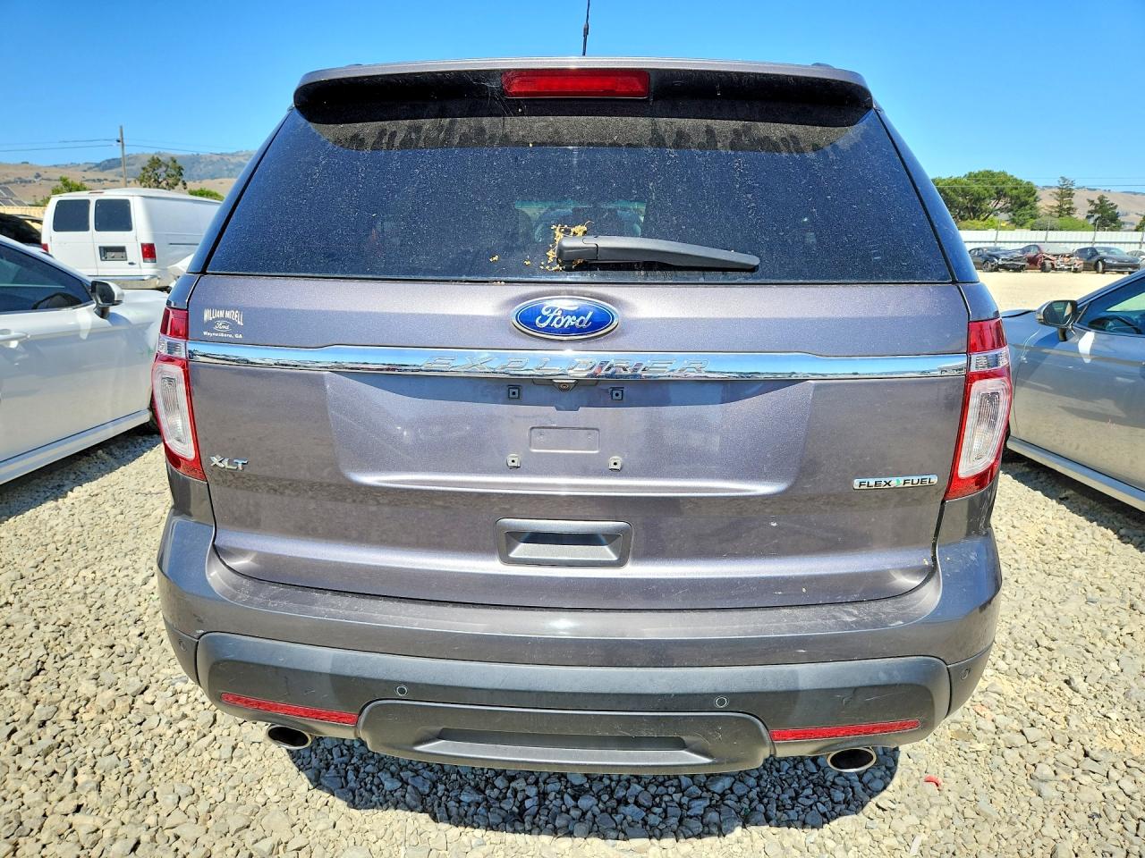 2013 Ford Explor Xlt Gray vin: 1FM5K7D80DGC85087