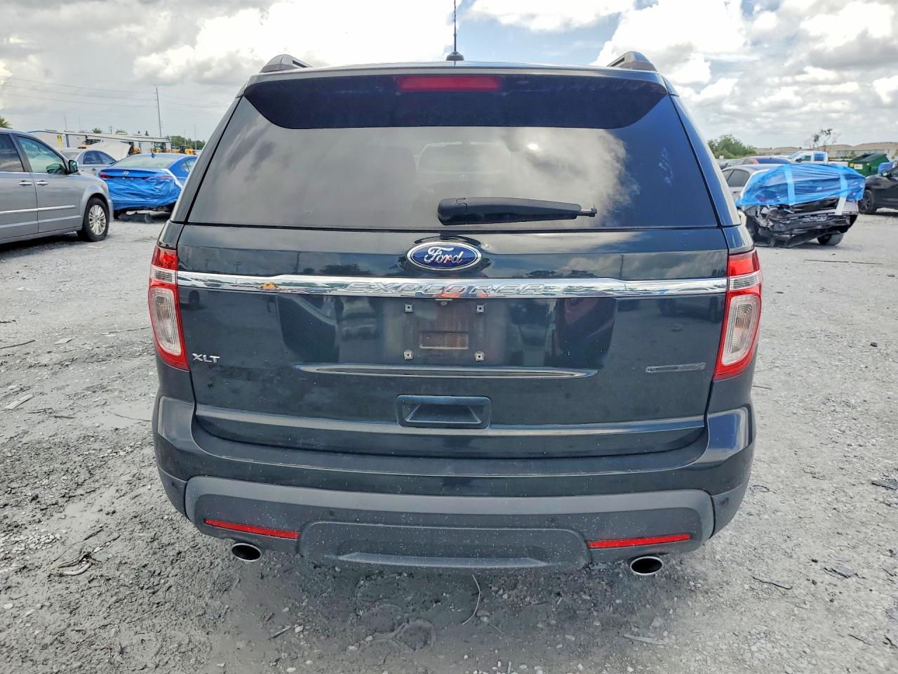 2014 Ford Explorer Xlt Black vin: 1FM5K7D80EGA16217