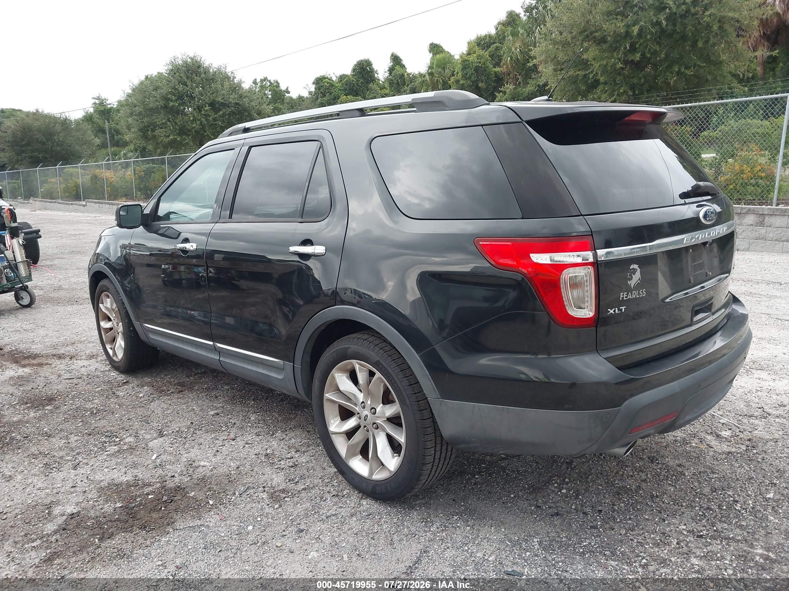 2014 Ford Explorer Xlt Black vin: 1FM5K7D80EGA31137