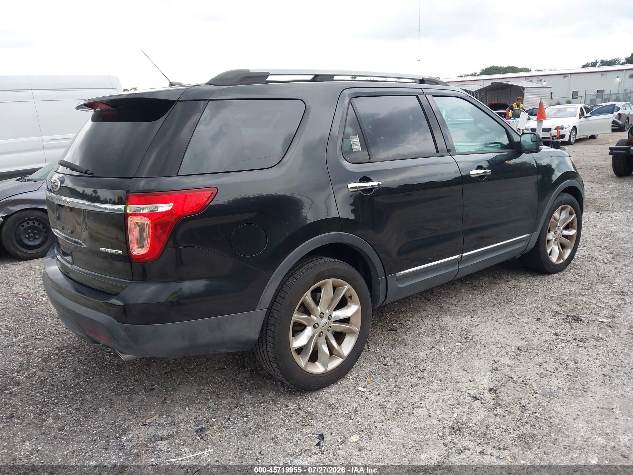 2014 Ford Explorer Xlt Black vin: 1FM5K7D80EGA31137