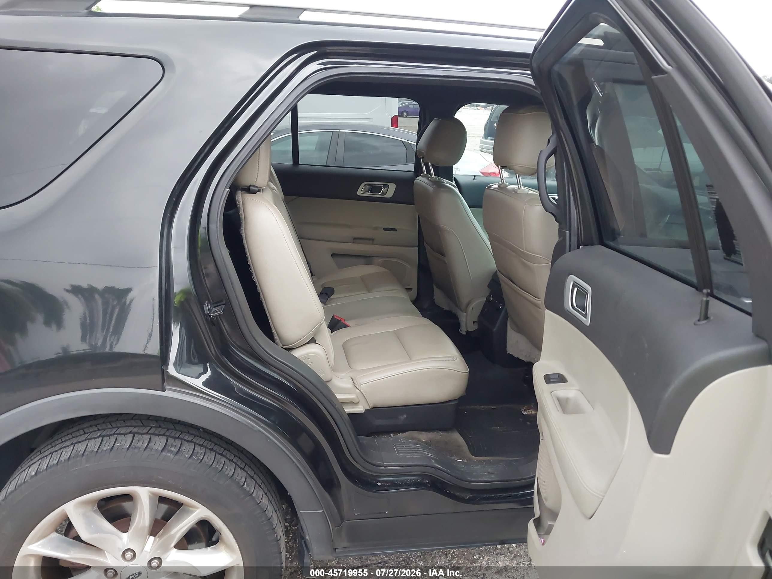 2014 Ford Explorer Xlt Black vin: 1FM5K7D80EGA31137