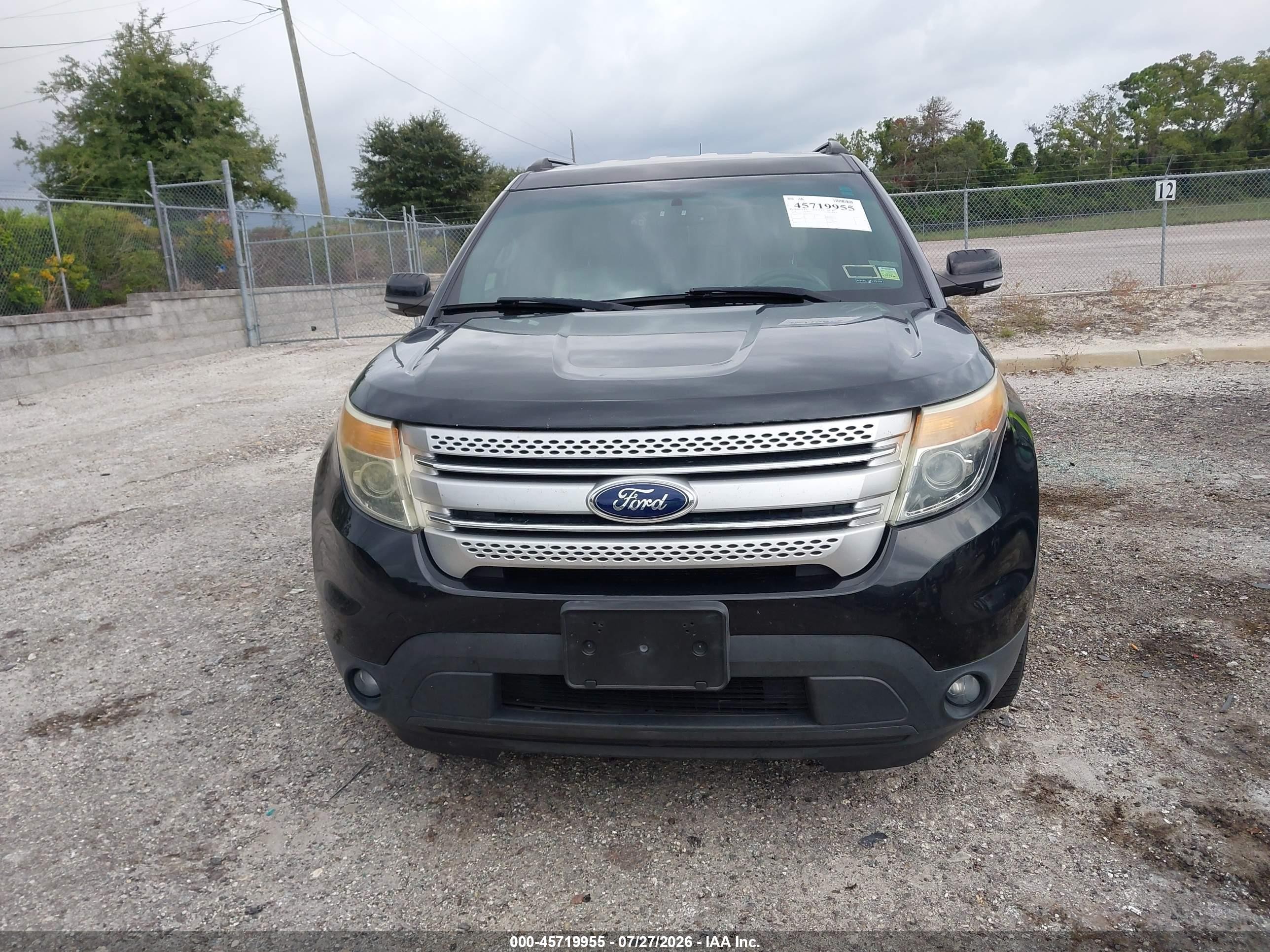 2014 Ford Explorer Xlt Black vin: 1FM5K7D80EGA31137