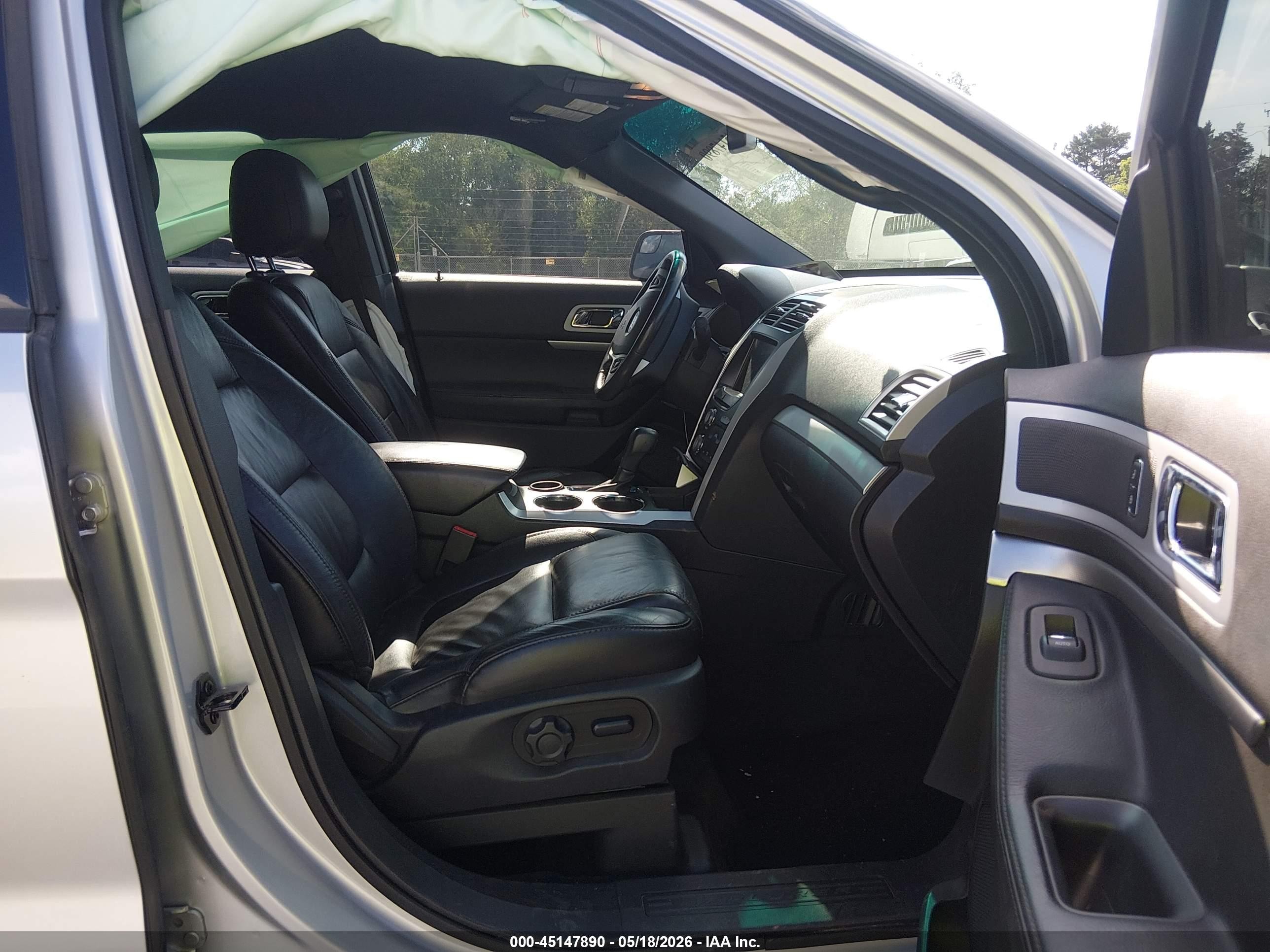 2014 Ford Explorer Xlt Silver vin: 1FM5K7D80EGA97428