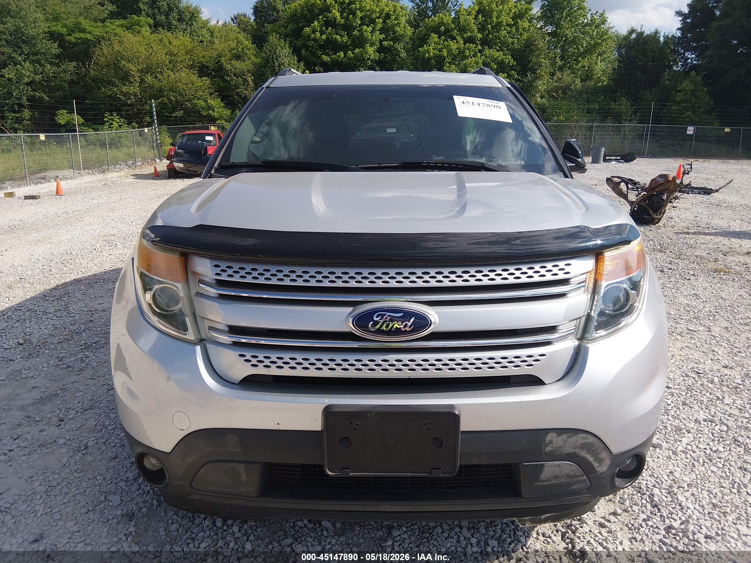 2014 Ford Explorer Xlt Silver vin: 1FM5K7D80EGA97428