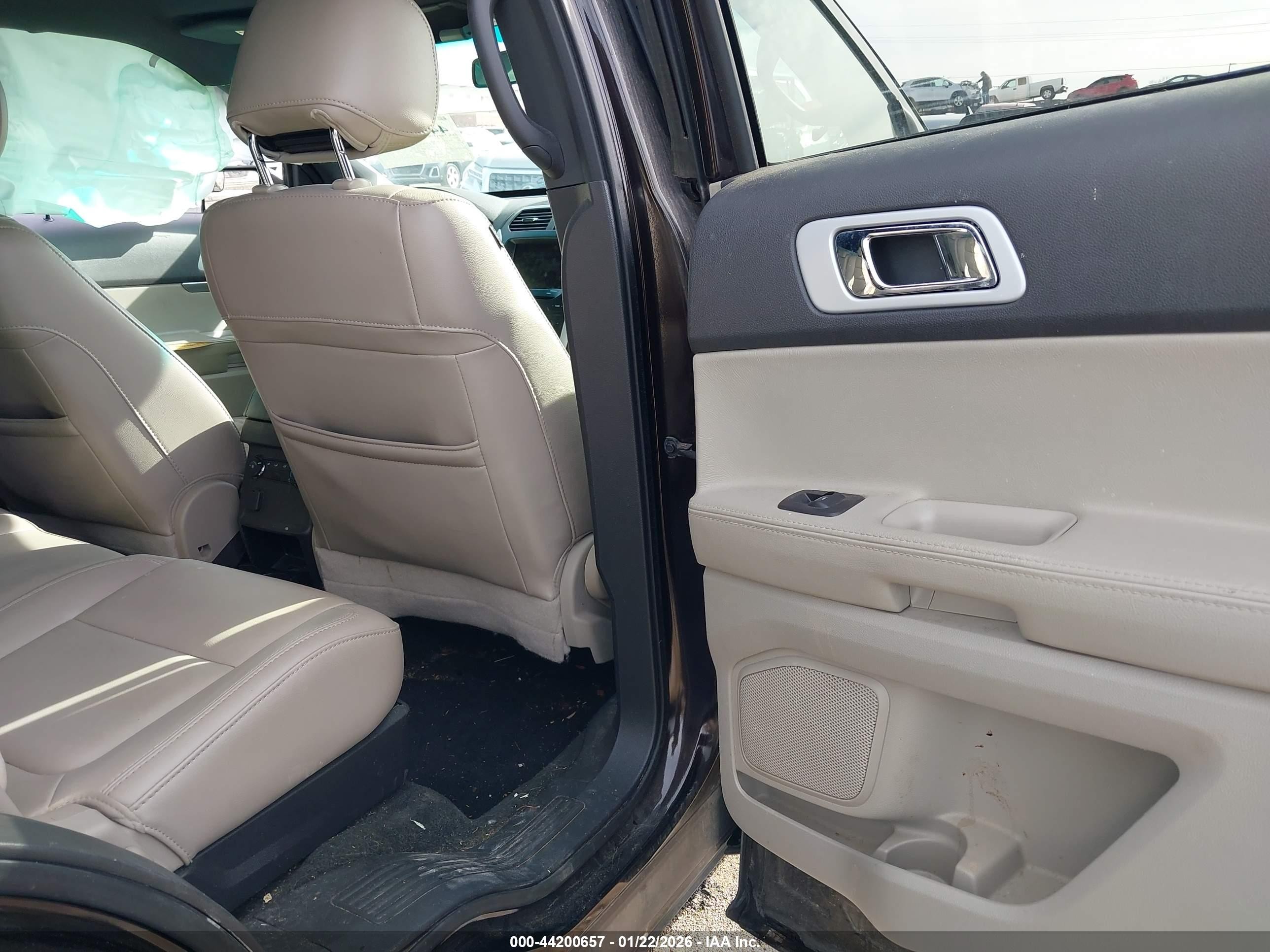 2014 Ford Explorer Xlt Dark Brown vin: 1FM5K7D80EGB50418