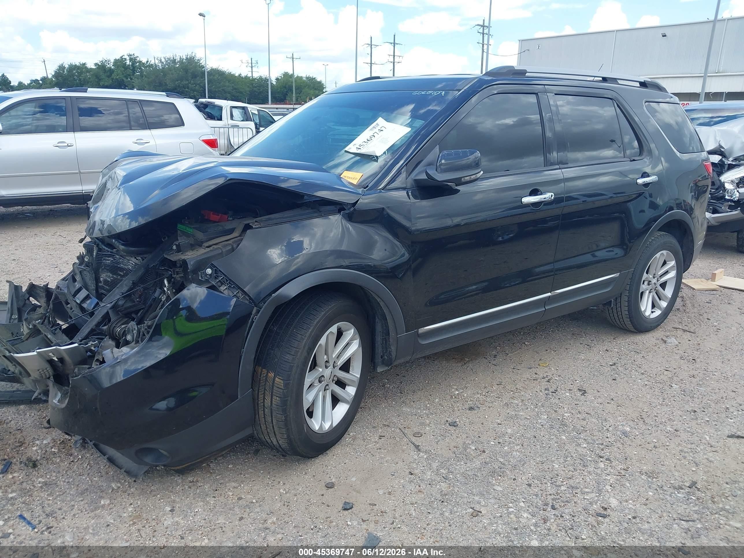 2014 Ford Explorer Xlt Black vin: 1FM5K7D80EGC57131