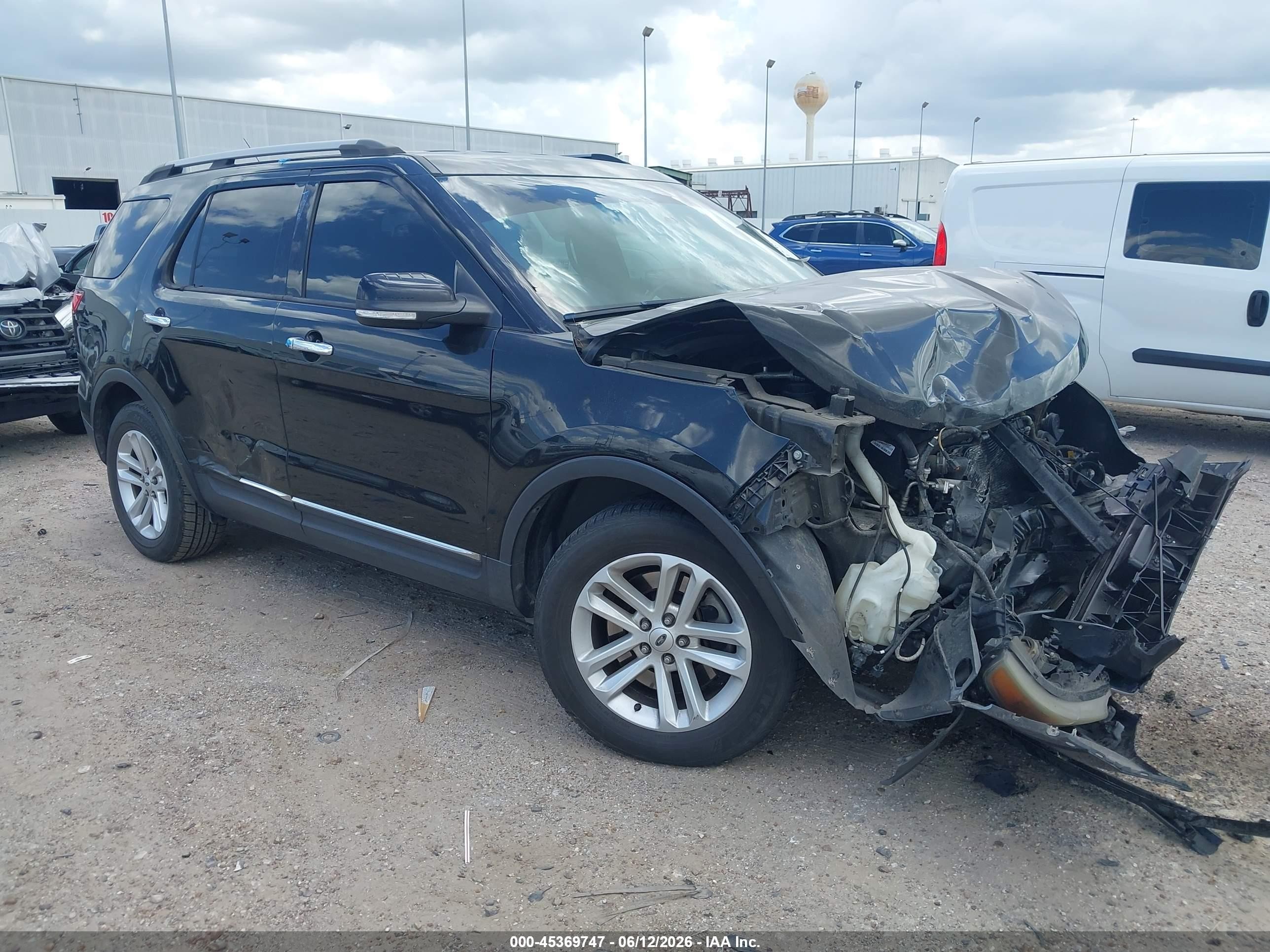 2014 Ford Explorer Xlt Black vin: 1FM5K7D80EGC57131