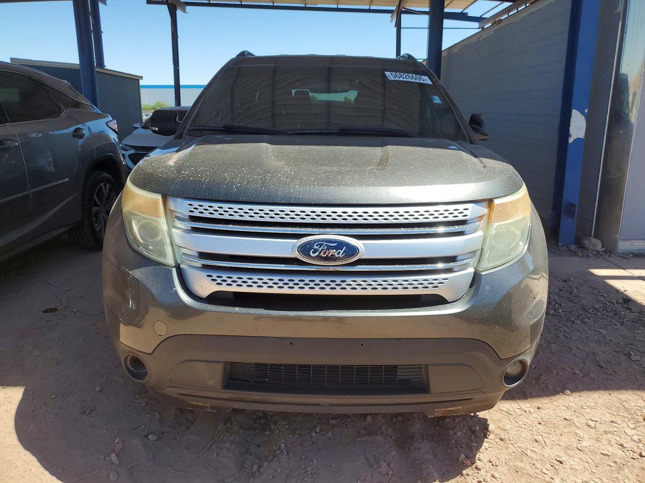 2015 Ford Explorer Xlt Gray vin: 1FM5K7D80FGA34606