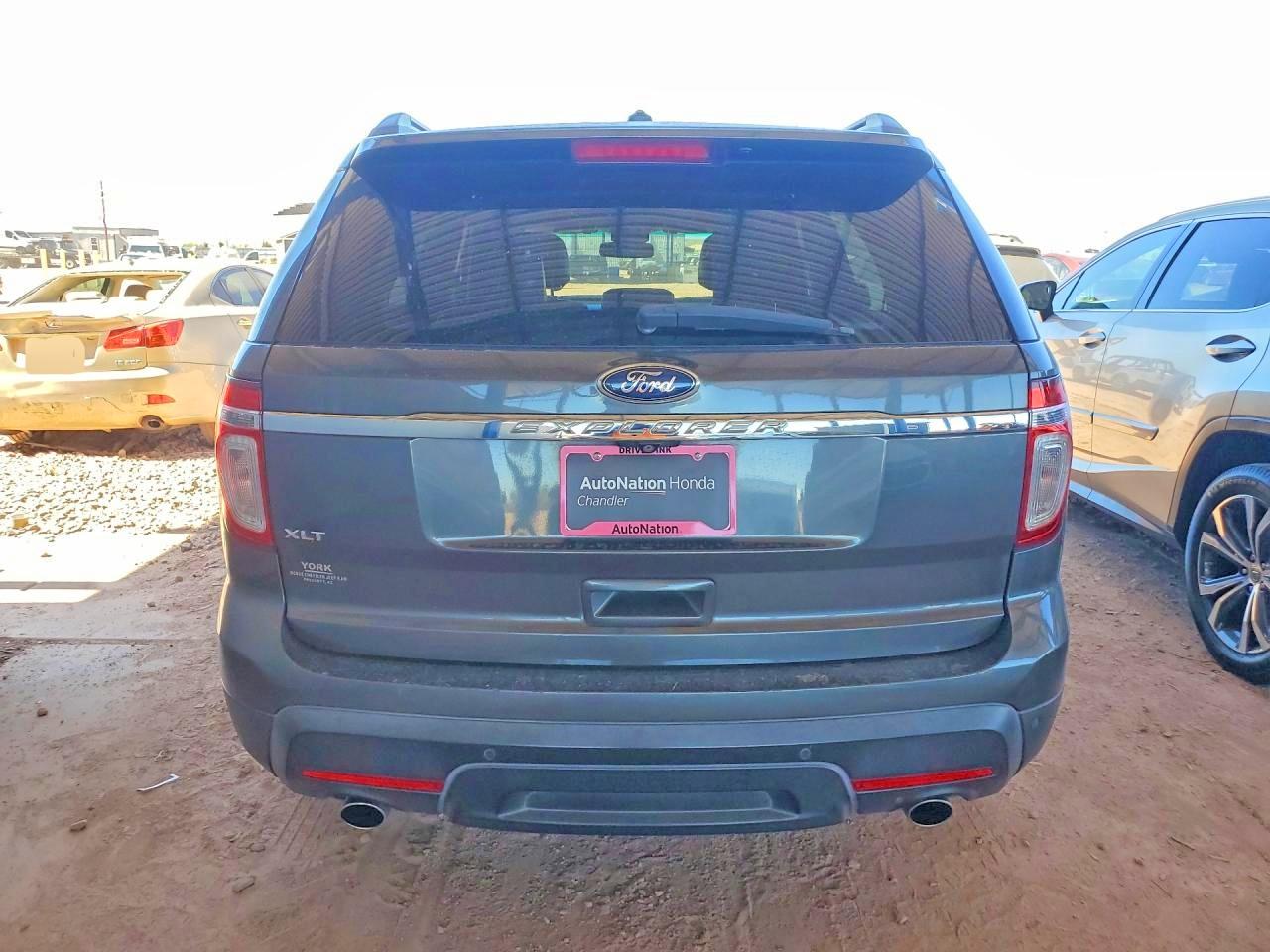 2015 Ford Explorer Xlt Gray vin: 1FM5K7D80FGA34606