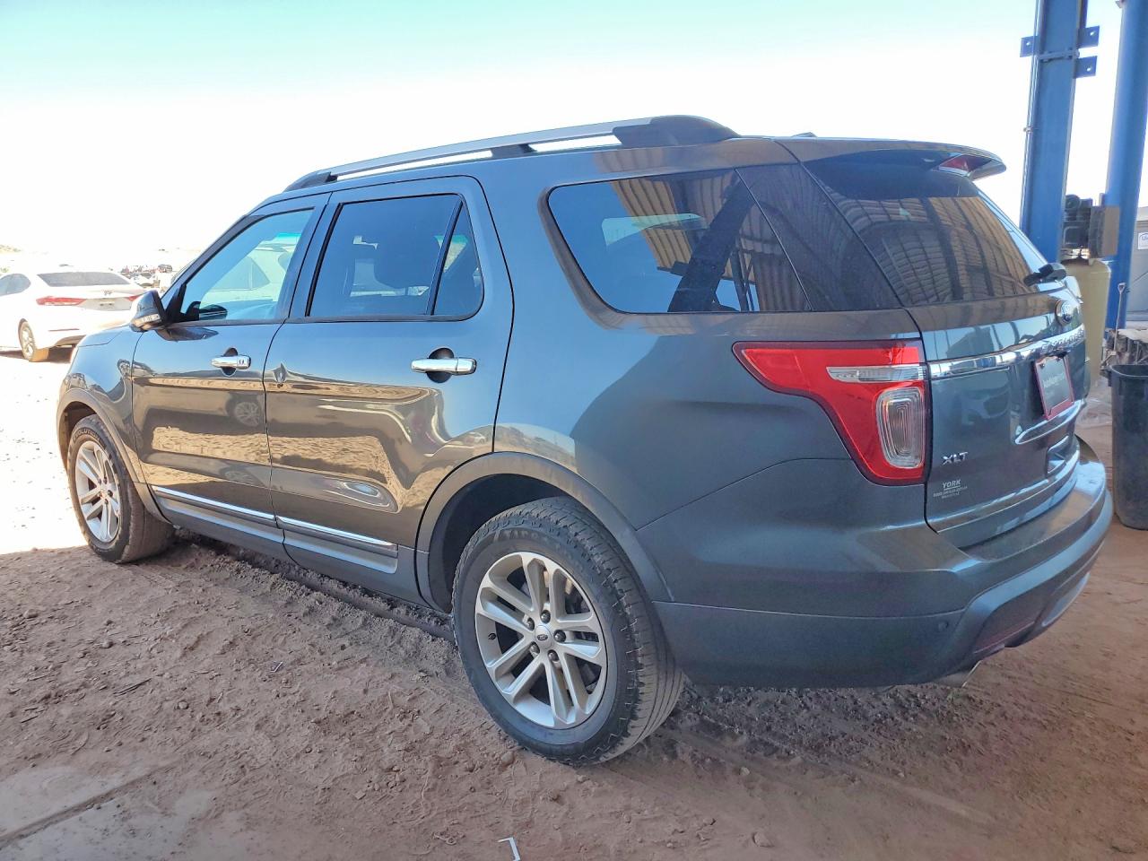 2015 Ford Explorer Xlt Gray vin: 1FM5K7D80FGA34606