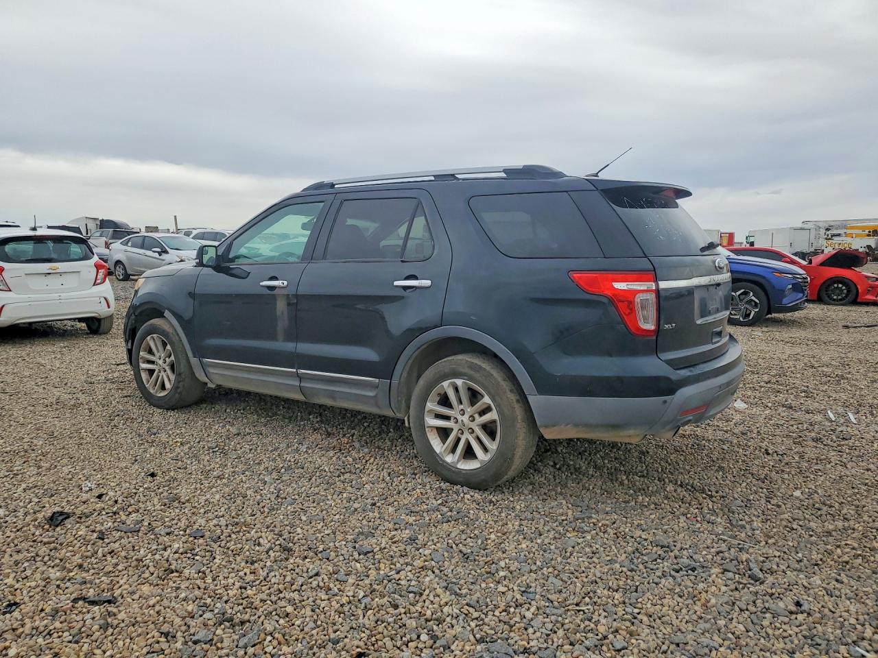 2015 Ford Explorer Xlt Gray vin: 1FM5K7D80FGA45301