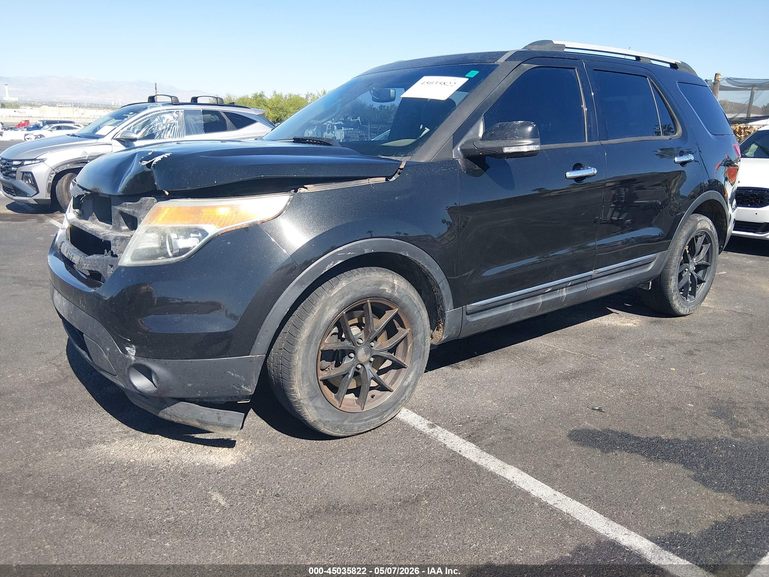 2015 Ford Explorer Xlt Черный vin: 1FM5K7D80FGA45735