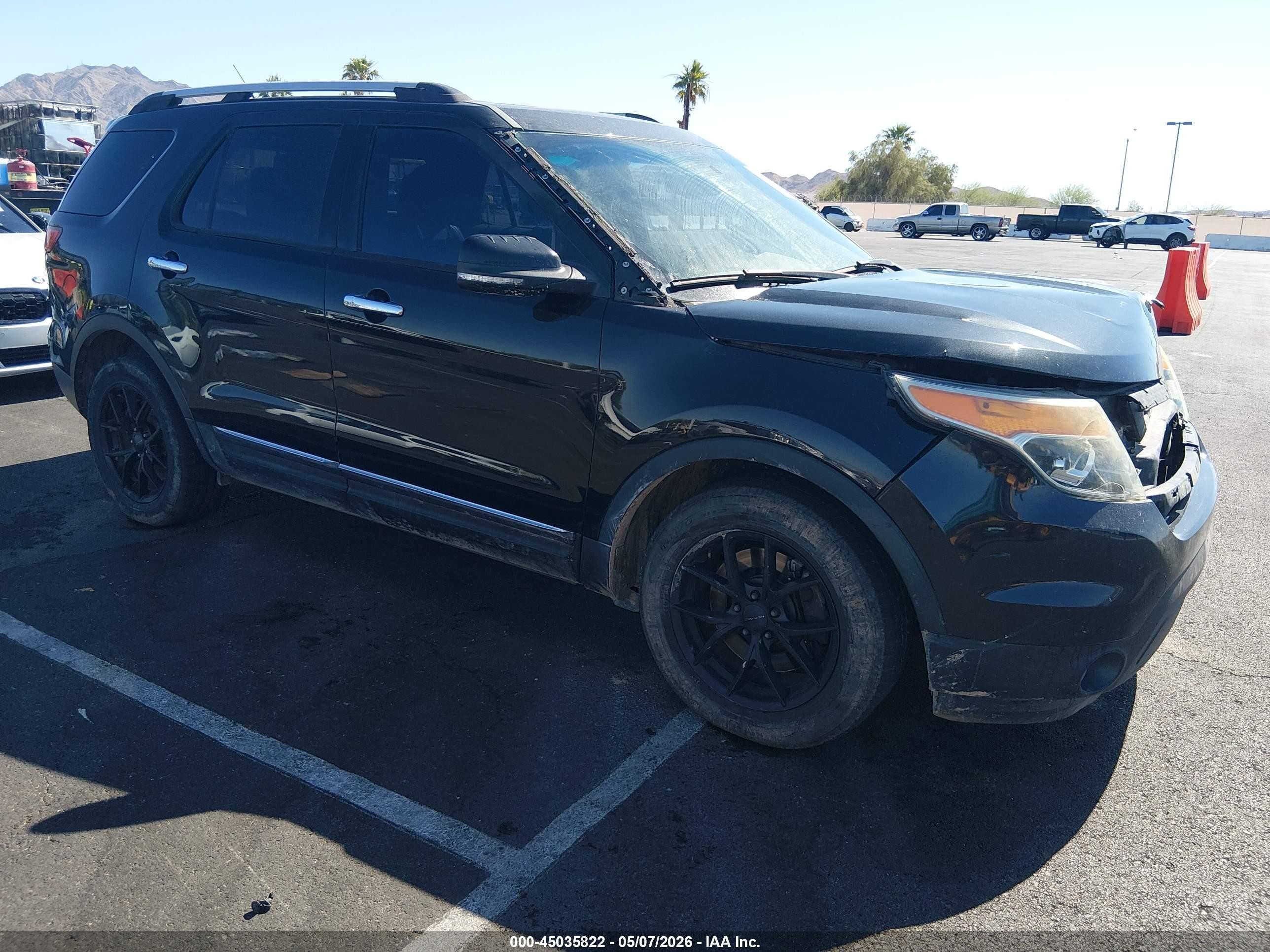 2015 Ford Explorer Xlt Черный vin: 1FM5K7D80FGA45735