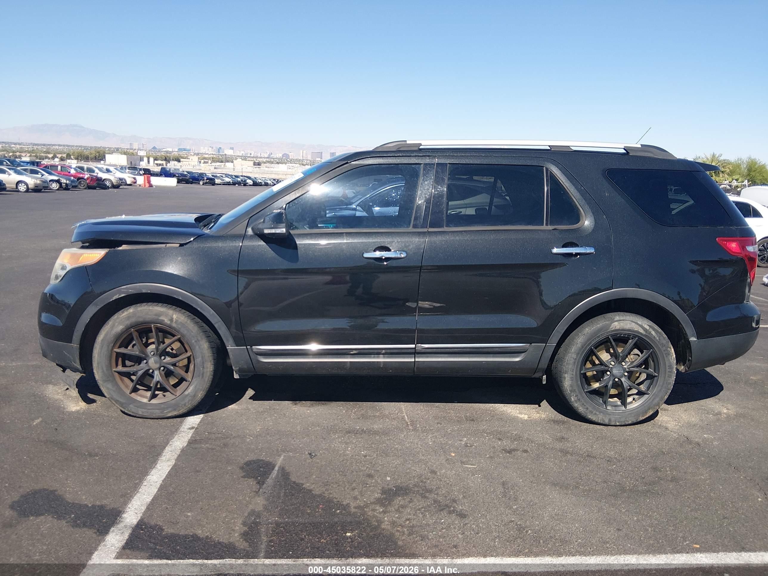 2015 Ford Explorer Xlt Черный vin: 1FM5K7D80FGA45735