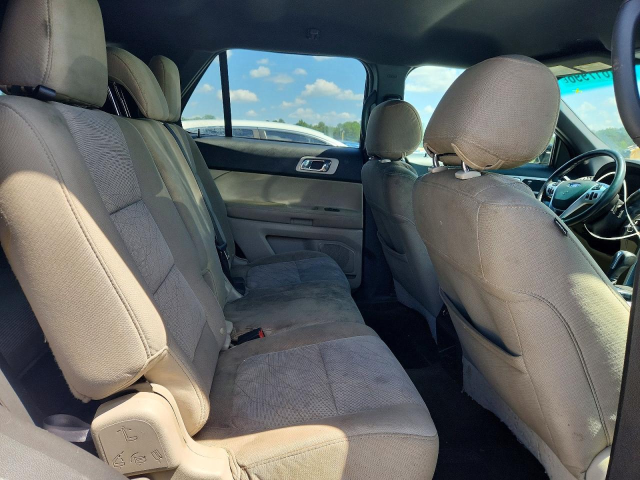 2015 Ford Explorer Xlt White vin: 1FM5K7D80FGA61126